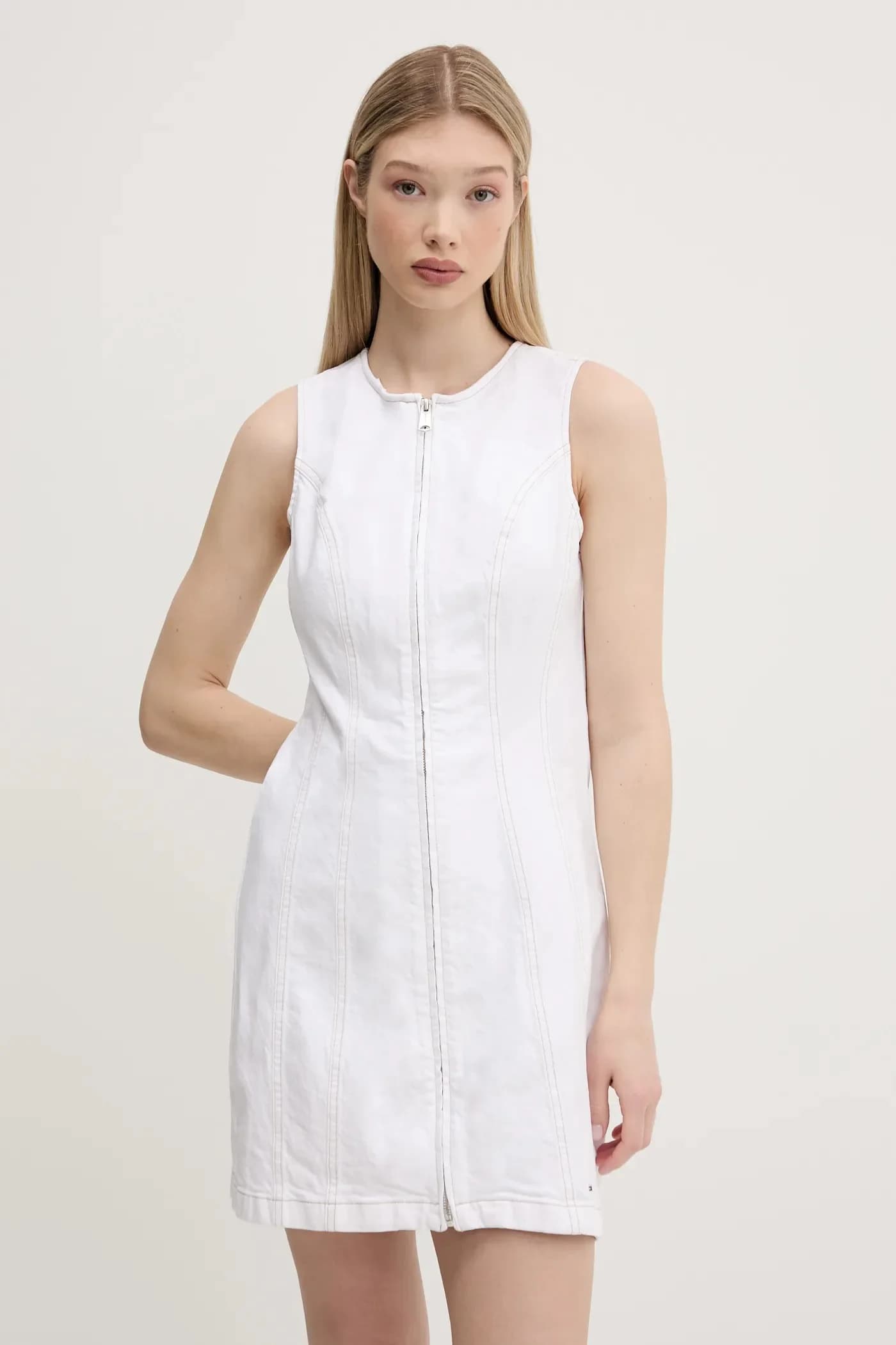 Джинсовое платье