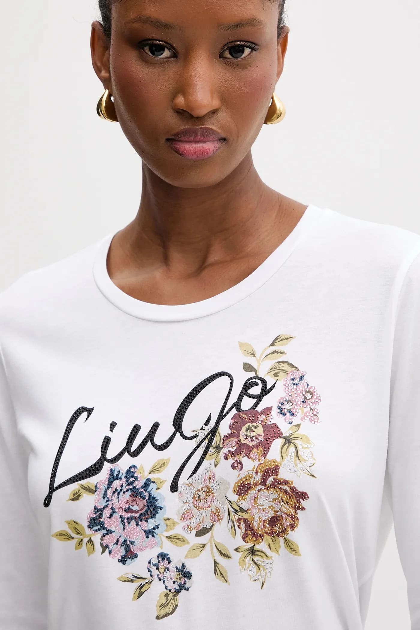 Хлопковая рубашка с длинным рукавом - фото 4