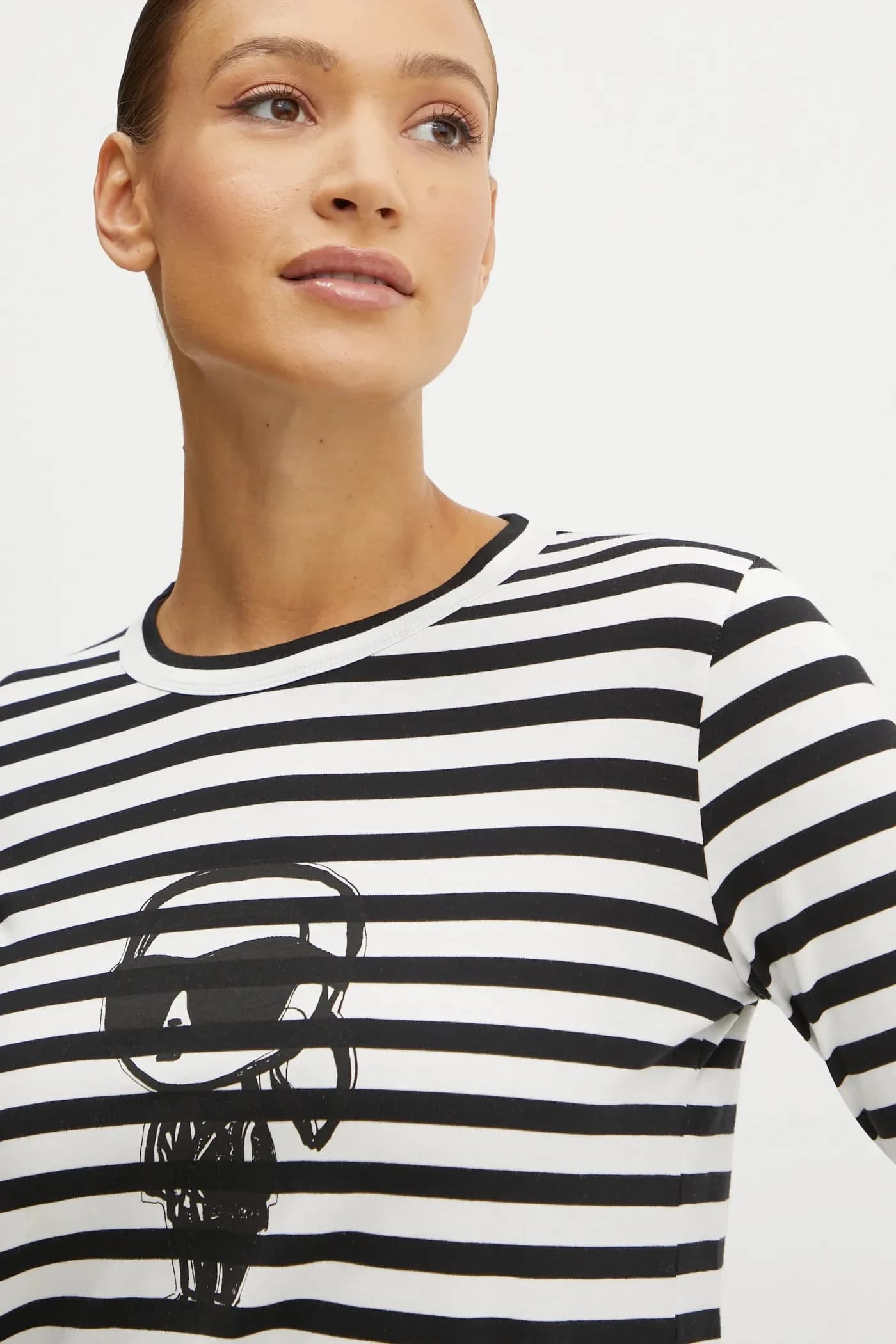 IKON хлопковая рубашка с длинными рукавами - фото 4