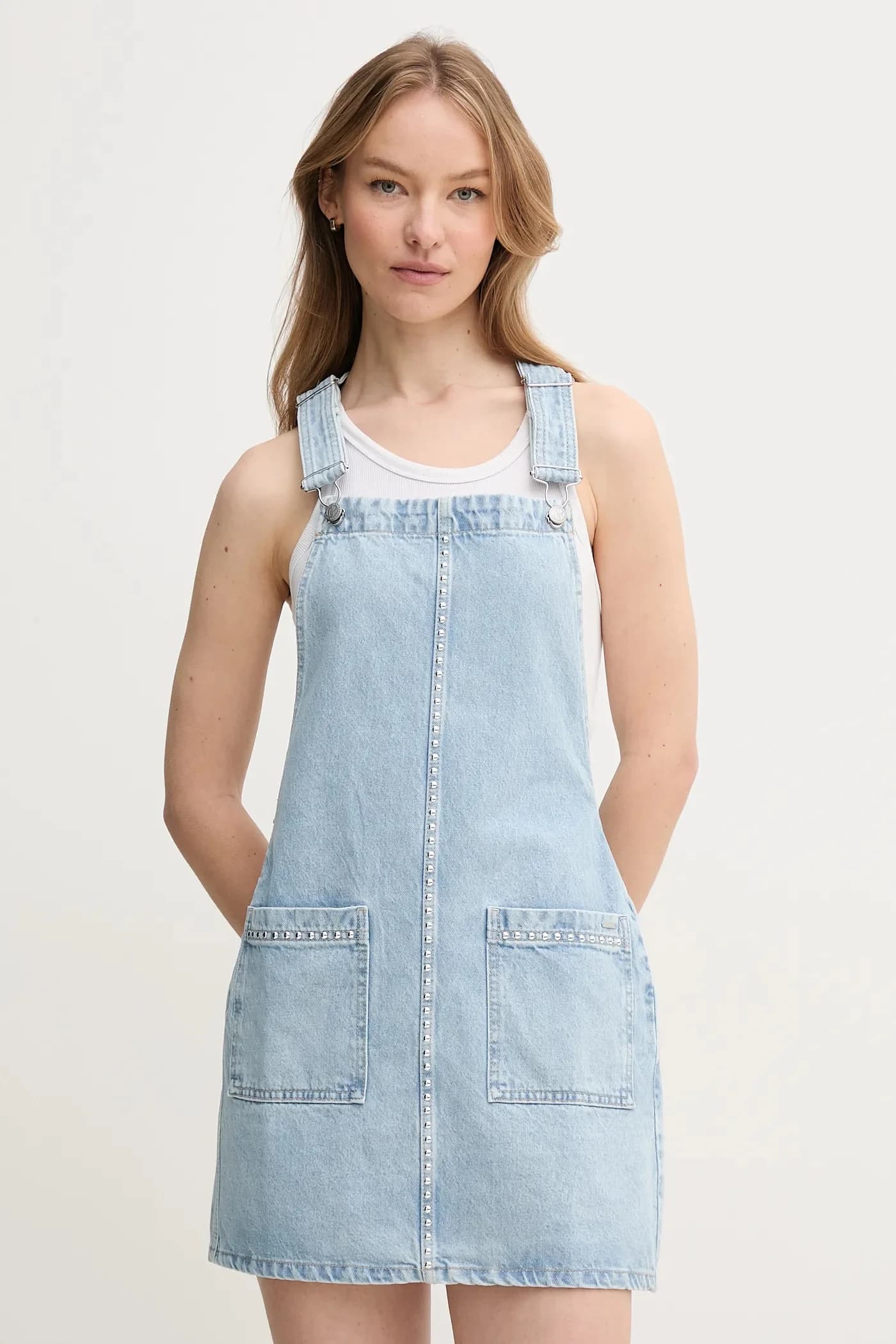 джинсовое платье VESTA STUD