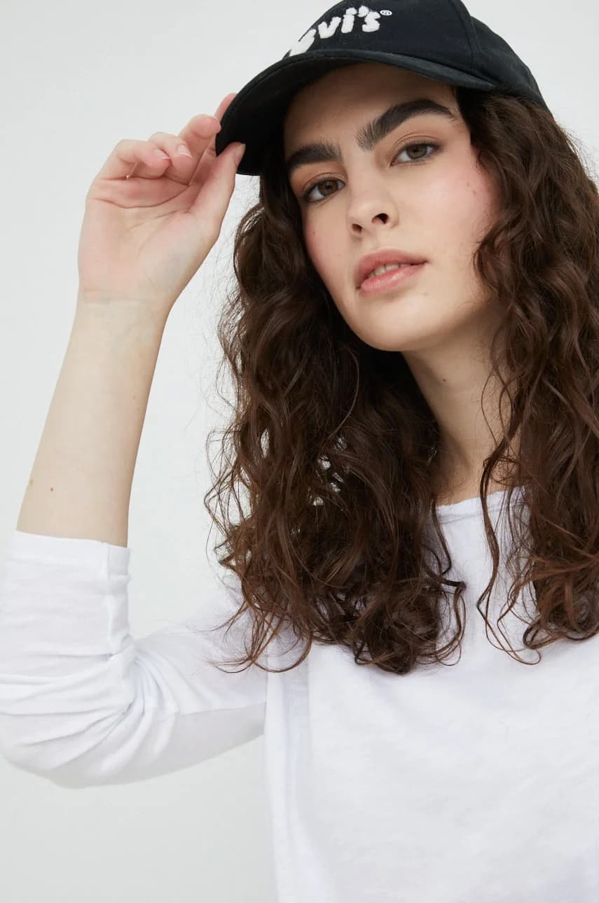 Хлопковая ФУТБОЛКА с длинными рукавами ML COL BATEAU - фото 4