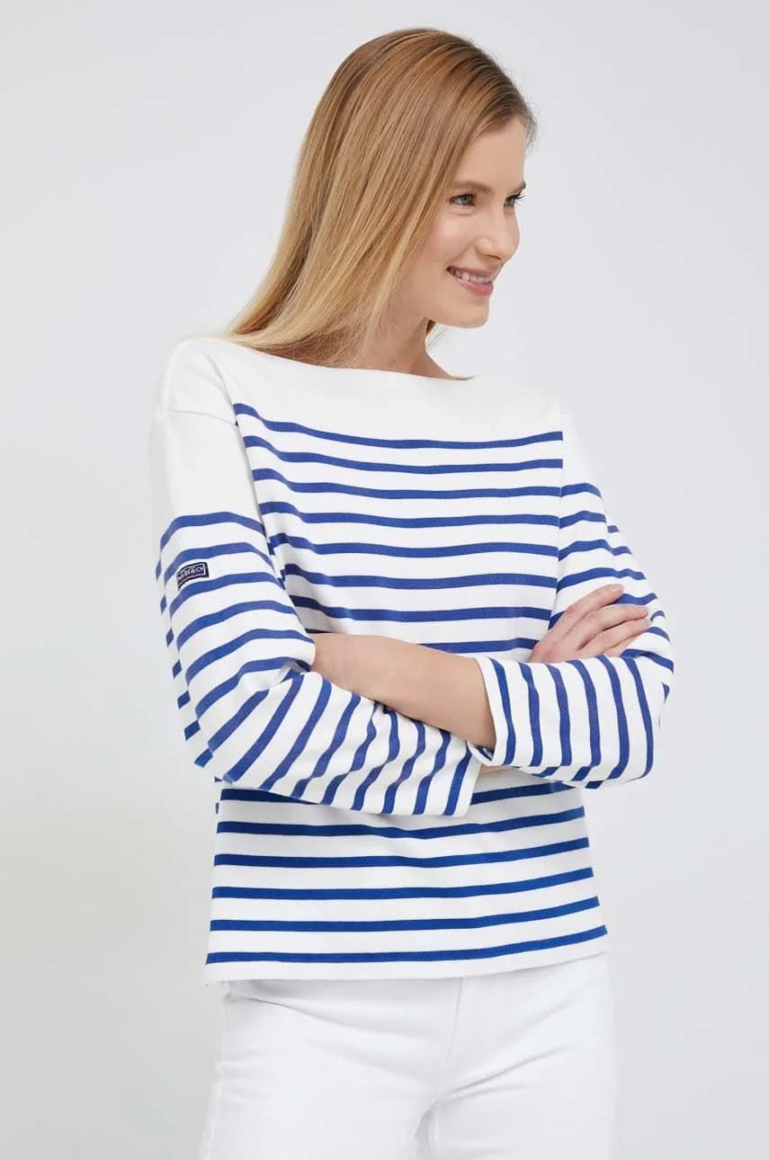 Хлопковая рубашка с длинным рукавом - фото 4