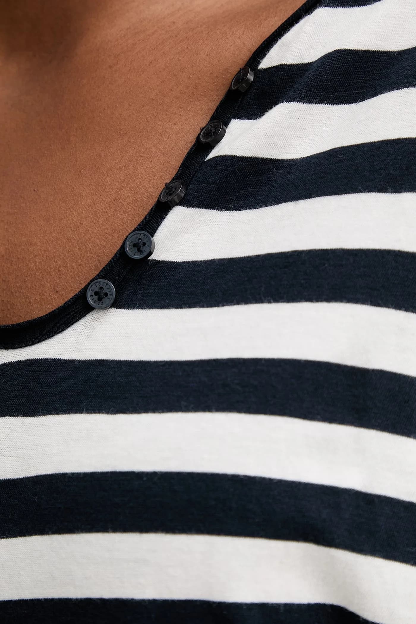 Хлопковая рубашка с длинным рукавом - фото 5