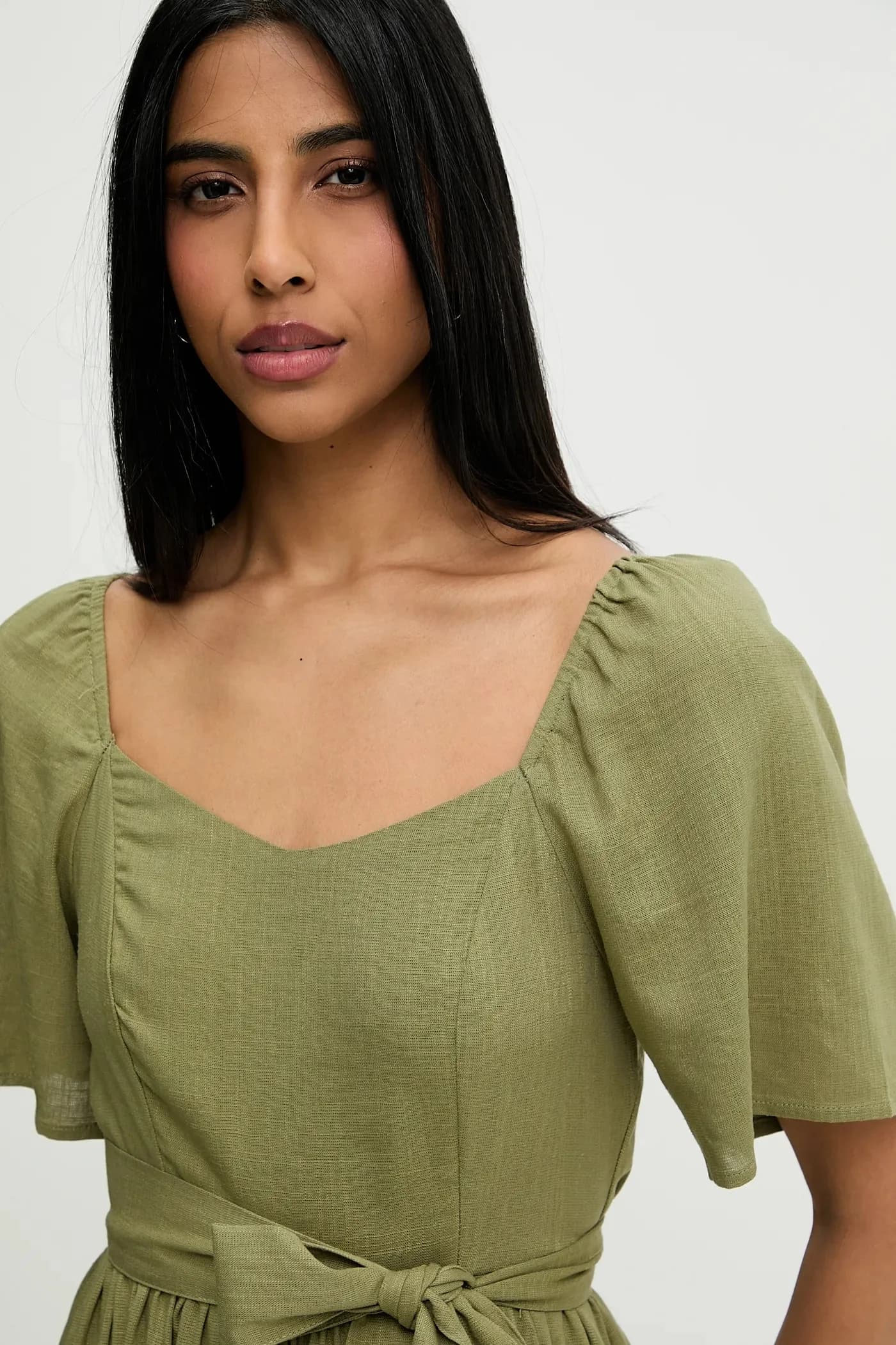 Льняное платье - фото 3