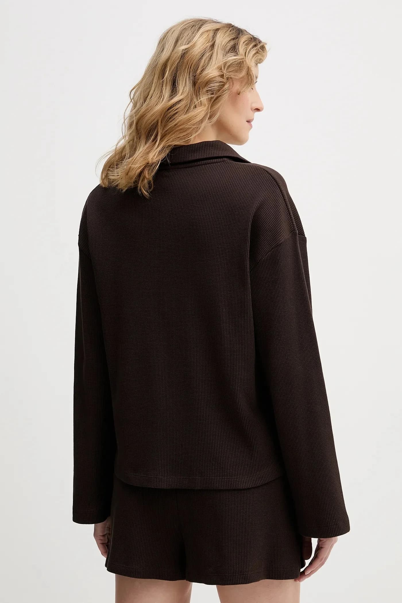 Хлопковая рубашка с длинными рукавами HOTEL KARL - фото 3