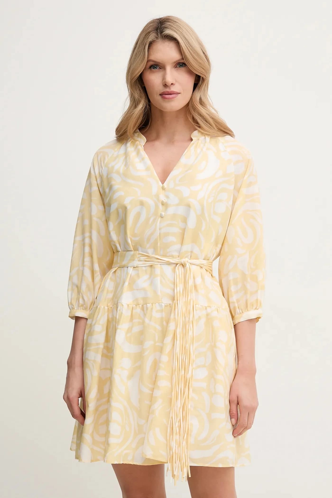 платье VENAS из смесового шелка