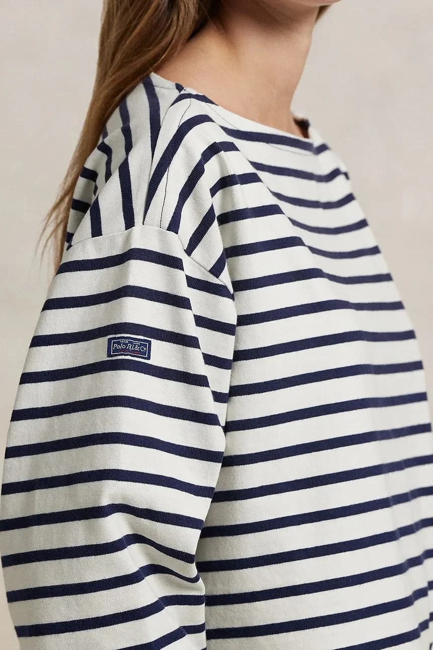 Хлопковая рубашка с длинным рукавом - фото 4