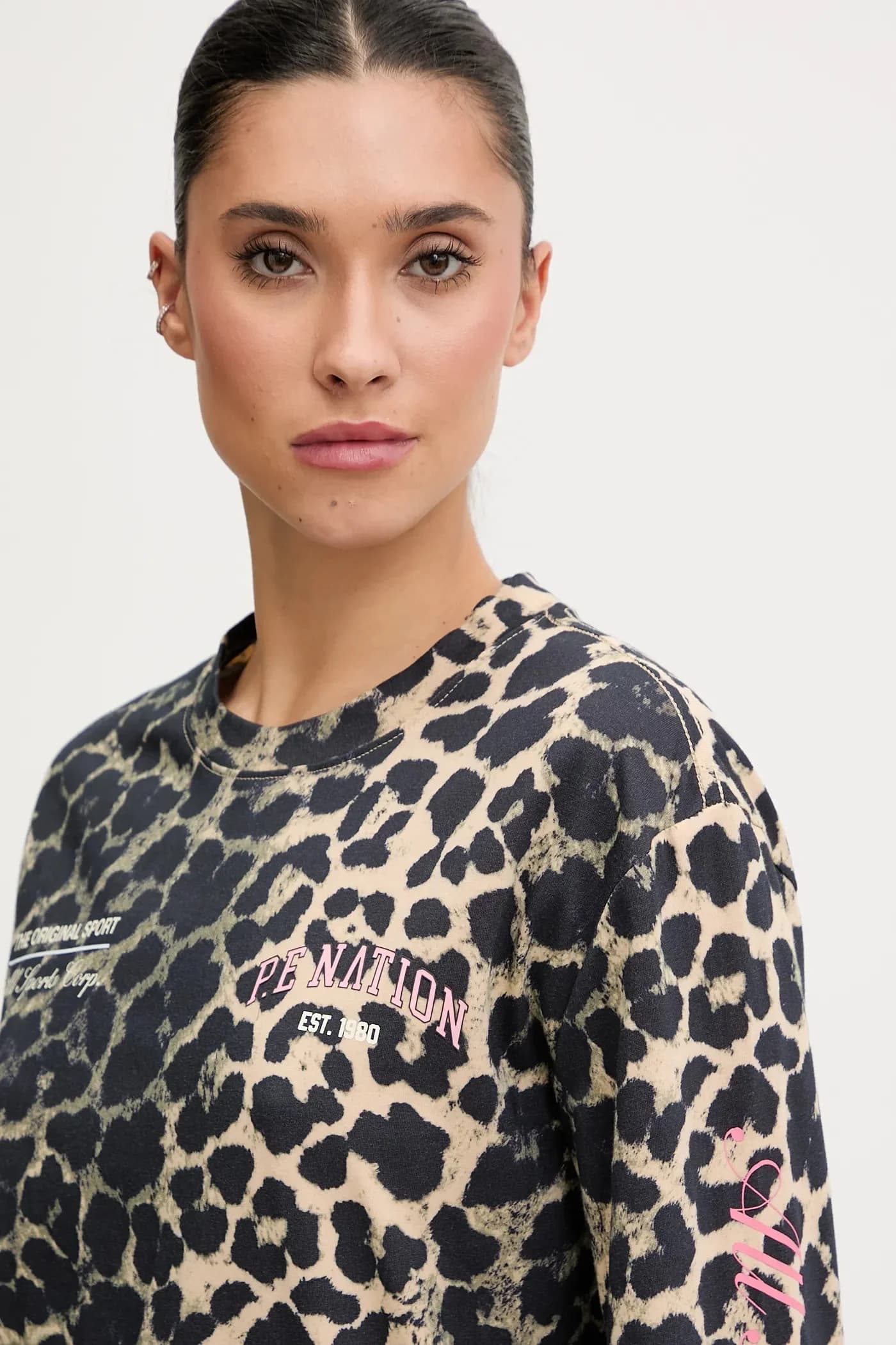 Хлопковая рубашка с длинным рукавом - фото 4