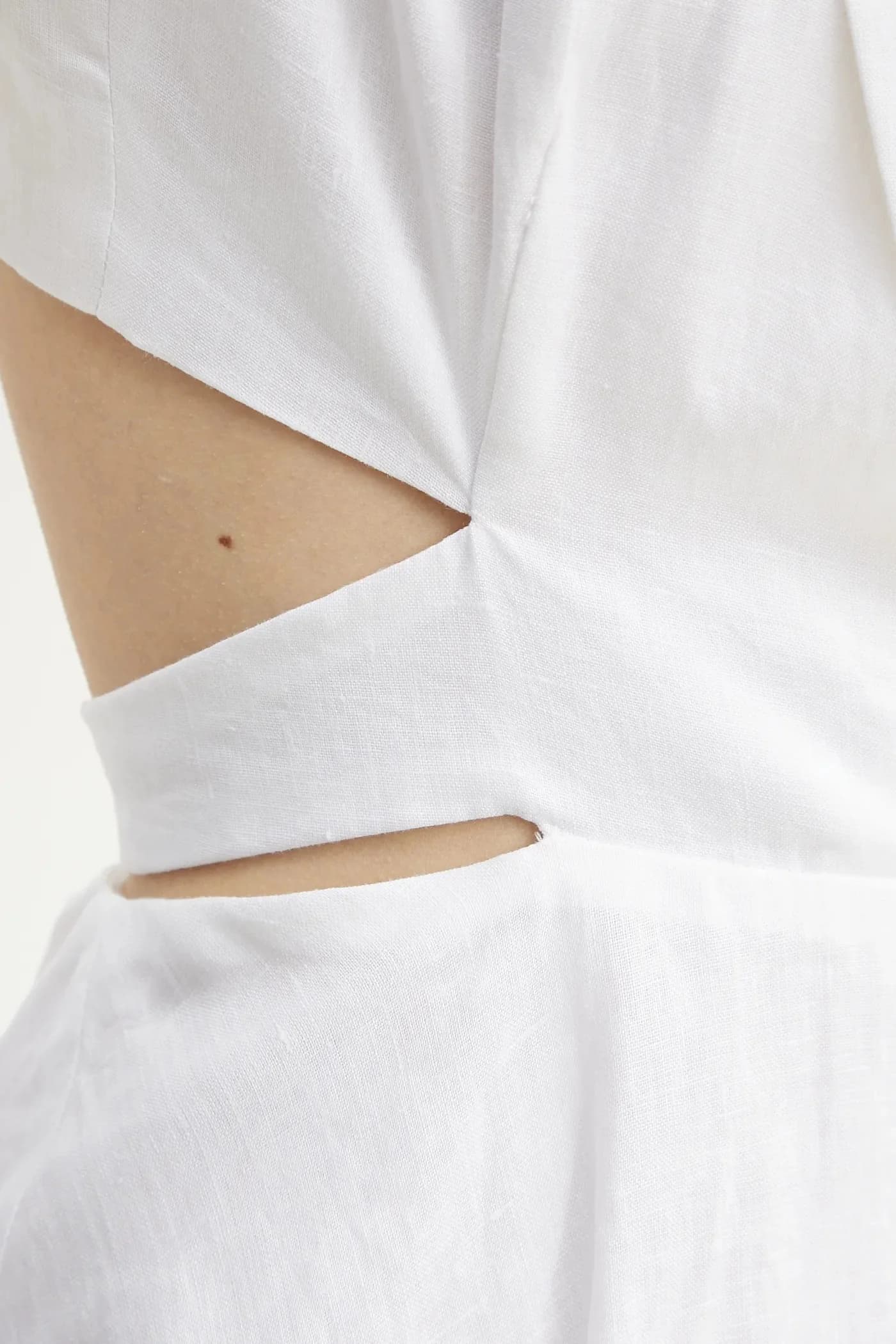 Льняное платье - фото 6