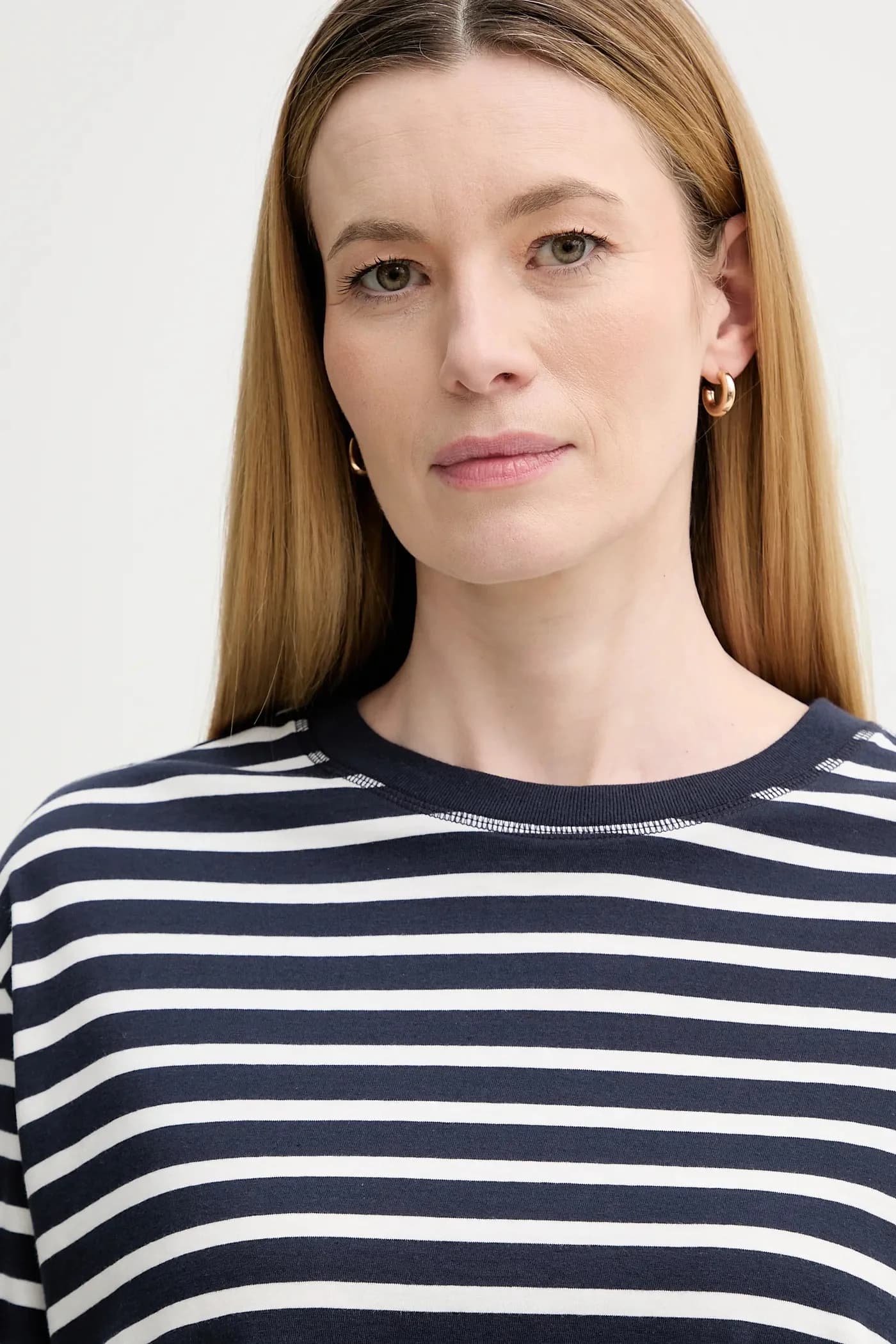 Хлопковая рубашка с длинным рукавом - фото 4