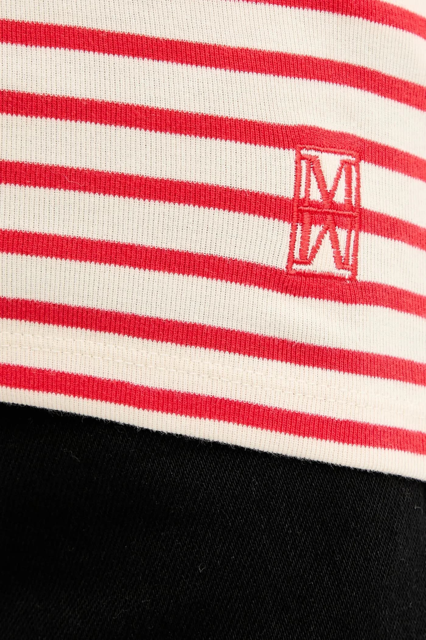 Хлопковая рубашка с длинным рукавом - фото 5