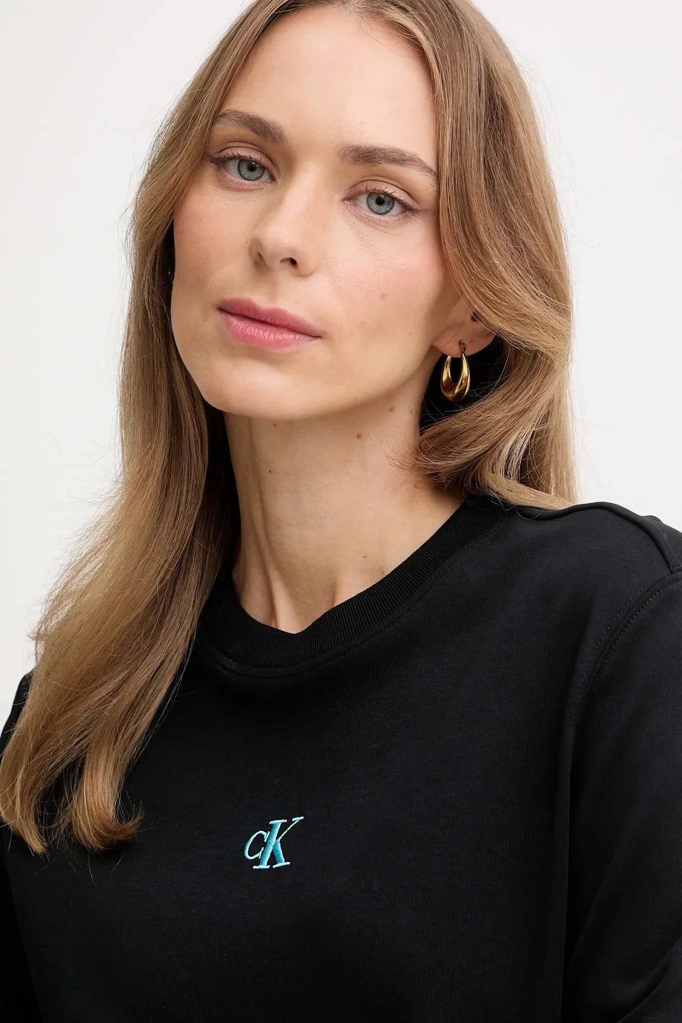 Хлопковая рубашка с длинным рукавом - фото 4