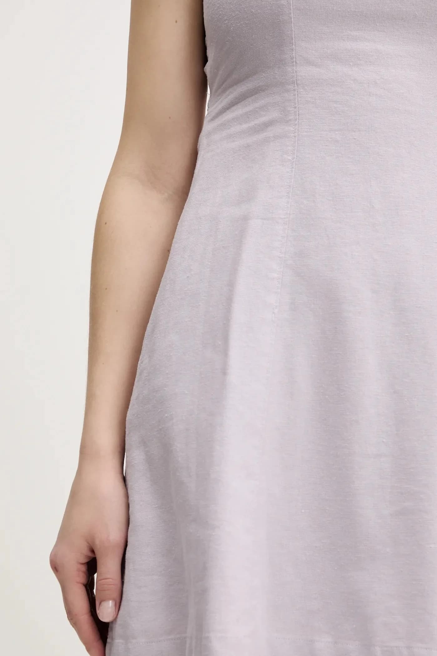 Льняное платье - фото 5