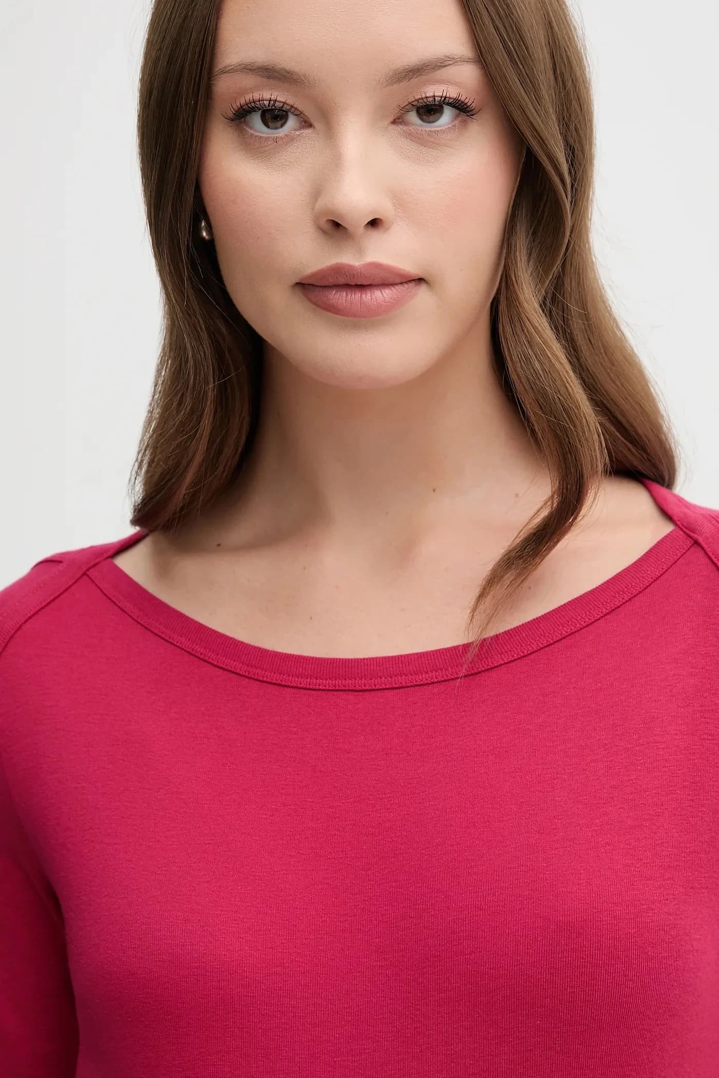 Хлопковая рубашка с длинным рукавом - фото 4