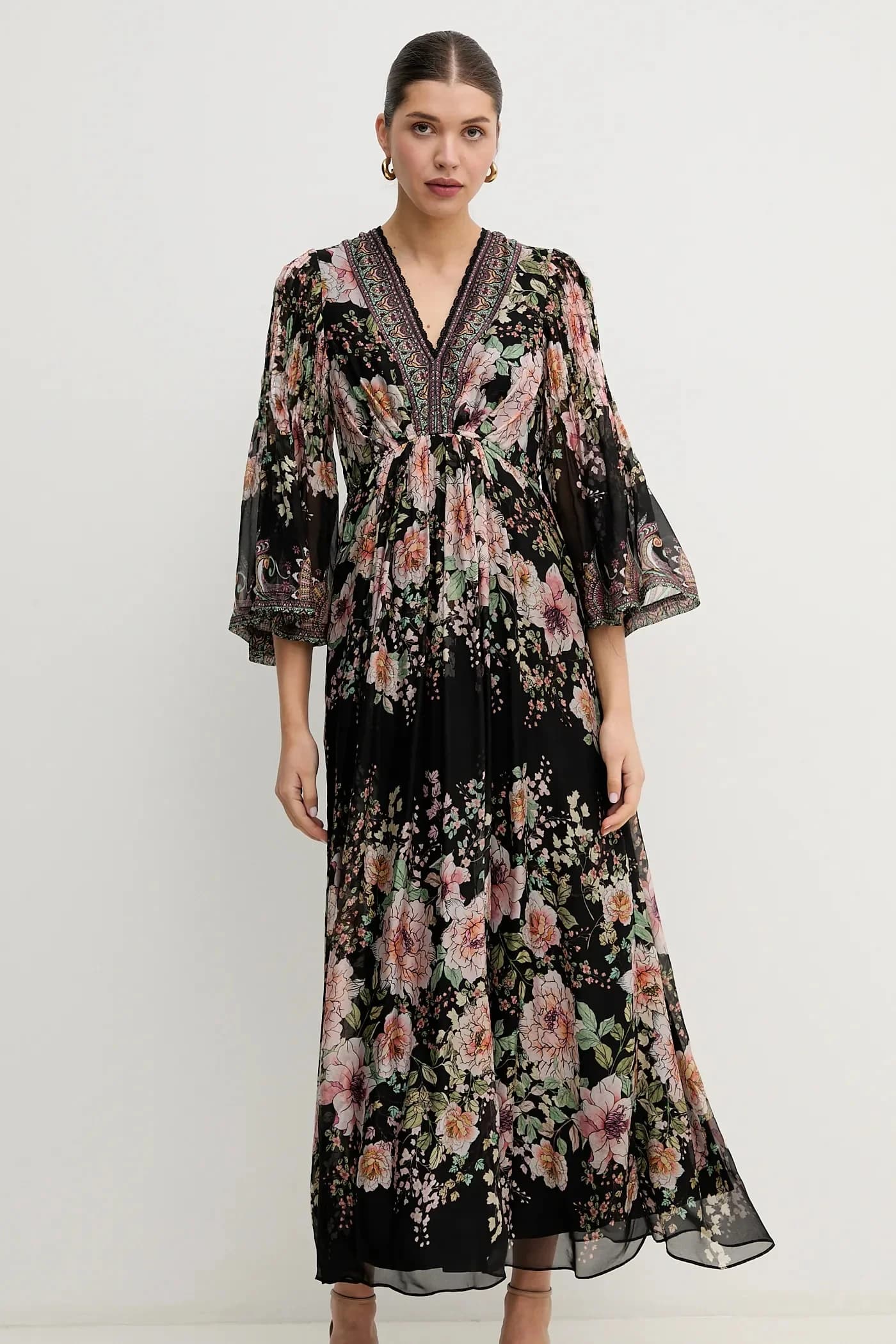 платье Alanna из смесового шелка