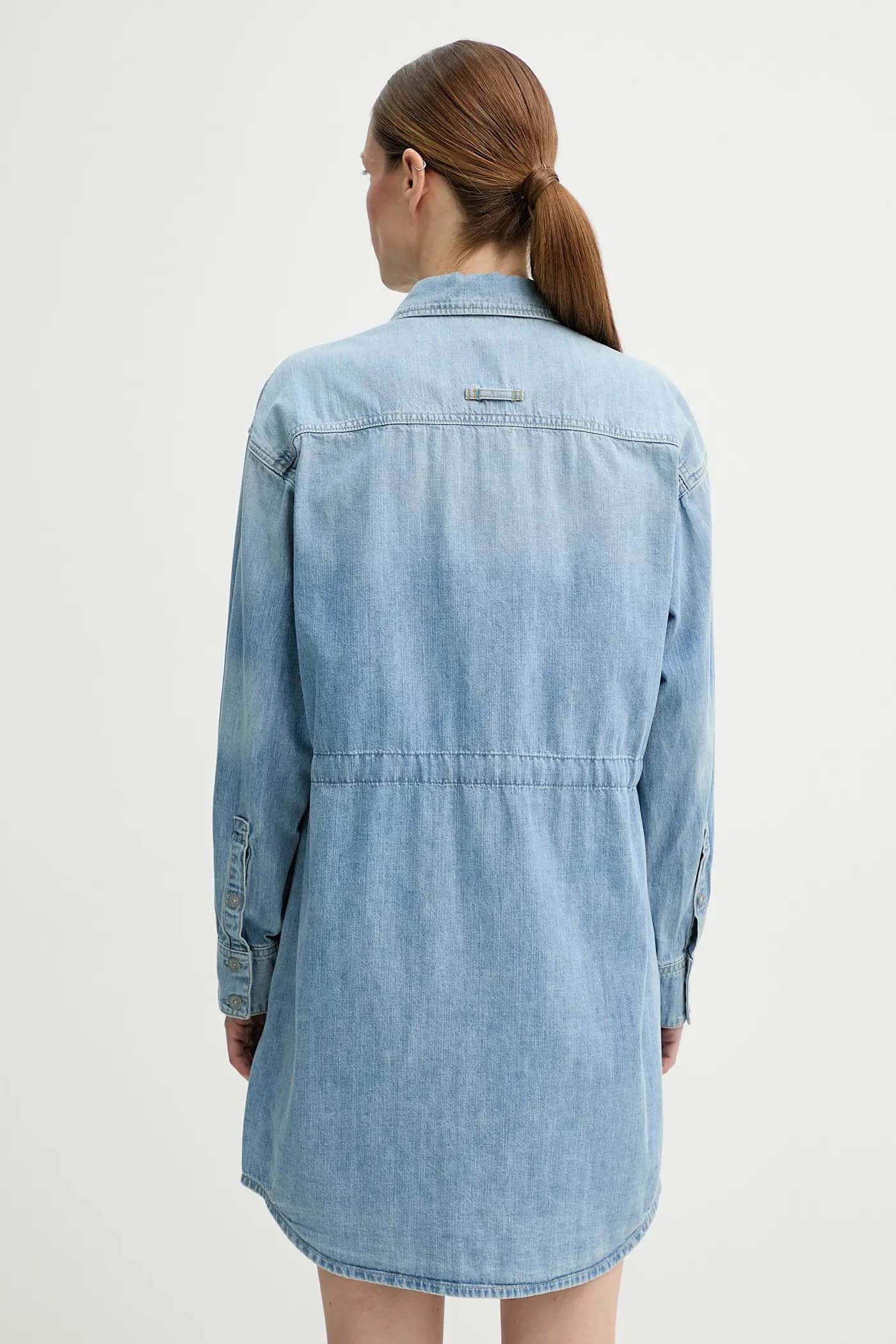 Джинсовое платье - фото 3