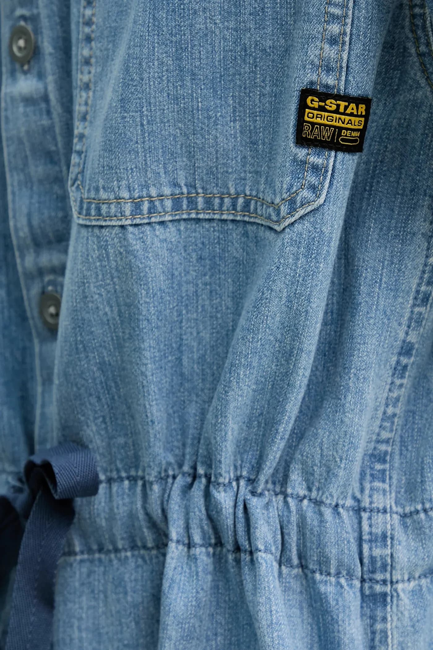 Джинсовое платье - фото 6