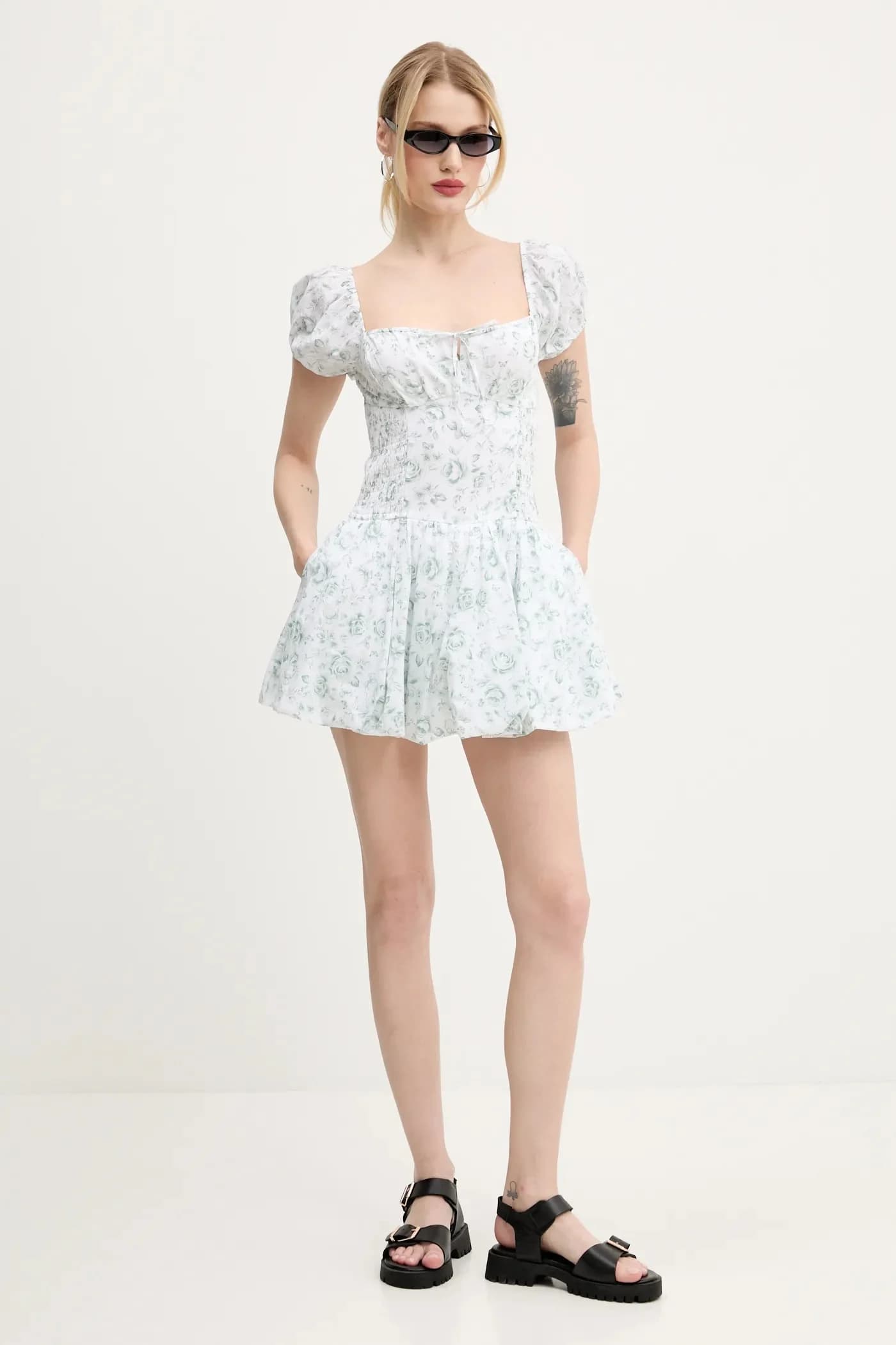 Хлопковое платье - фото 2