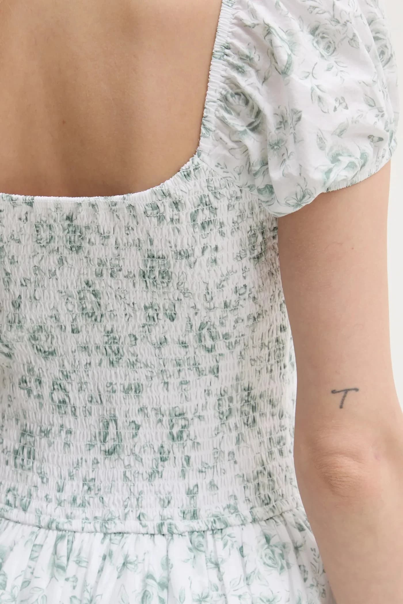 Хлопковое платье - фото 5