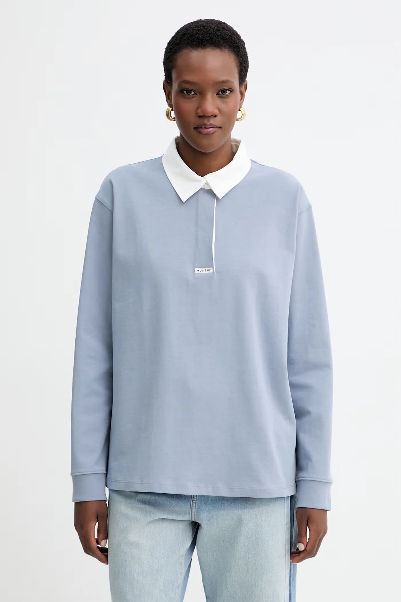 BECENT хлопок с длинными рукавами