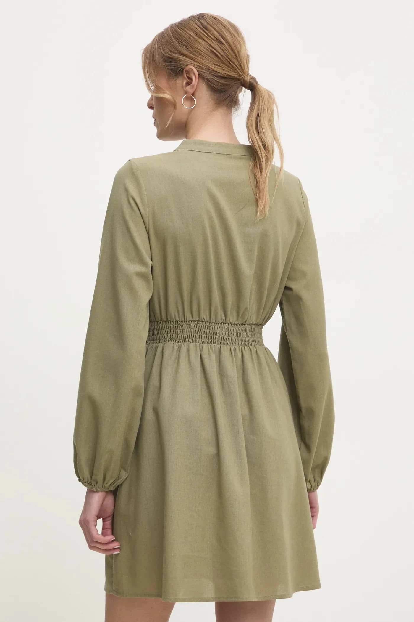 Льняное платье - фото 3