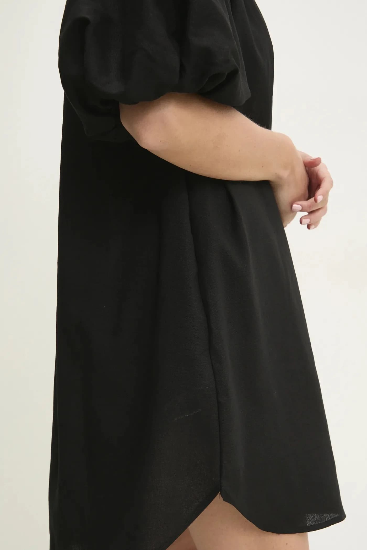 Льняное платье - фото 5