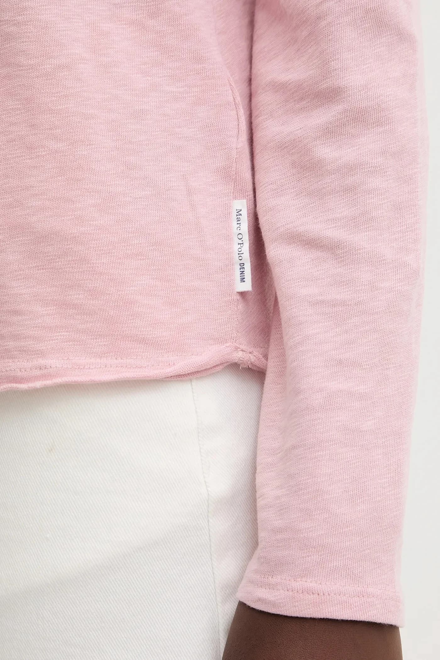 Хлопковая рубашка с длинным рукавом - фото 5