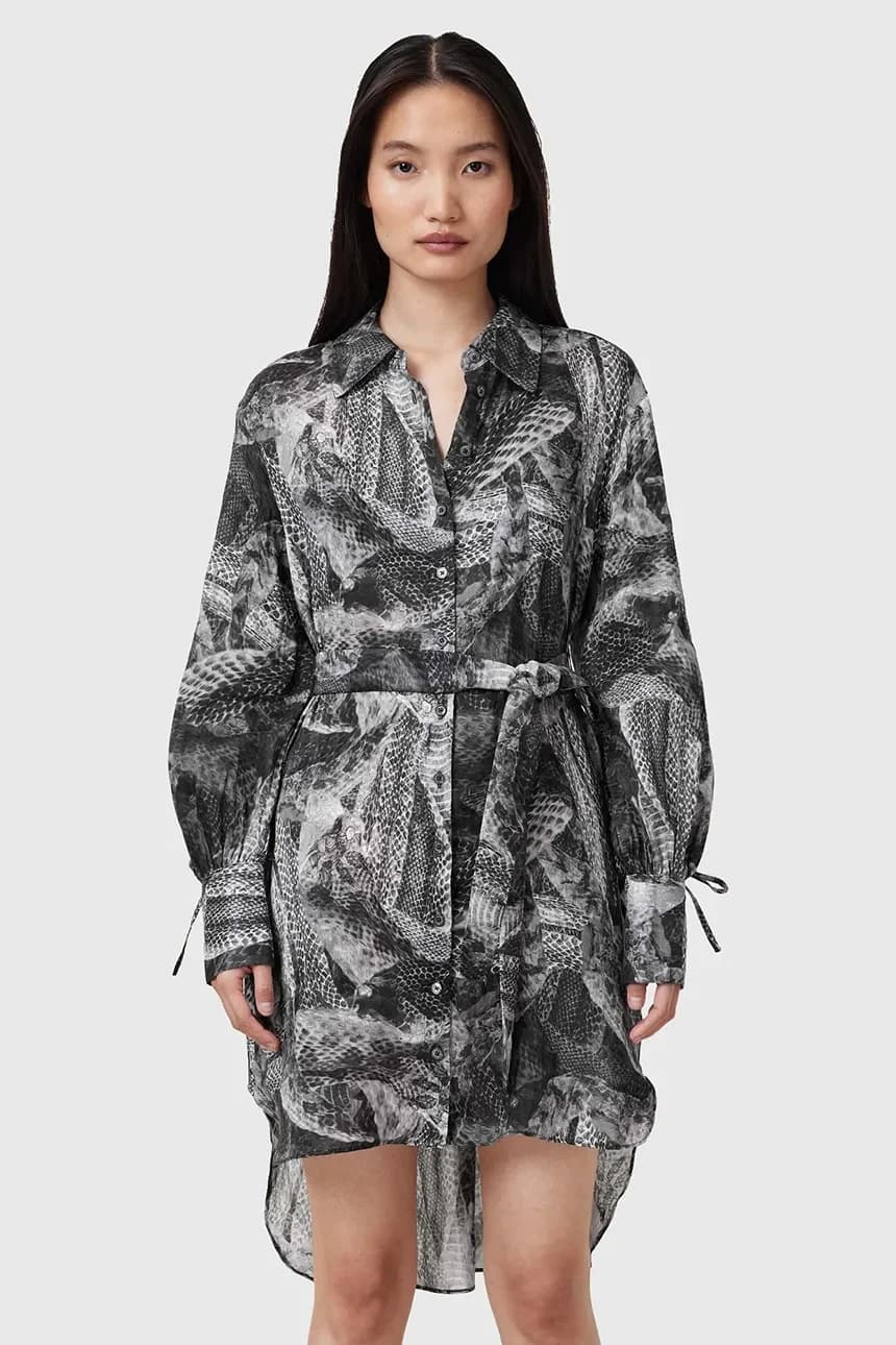 платье LEYLA из смесового шелка