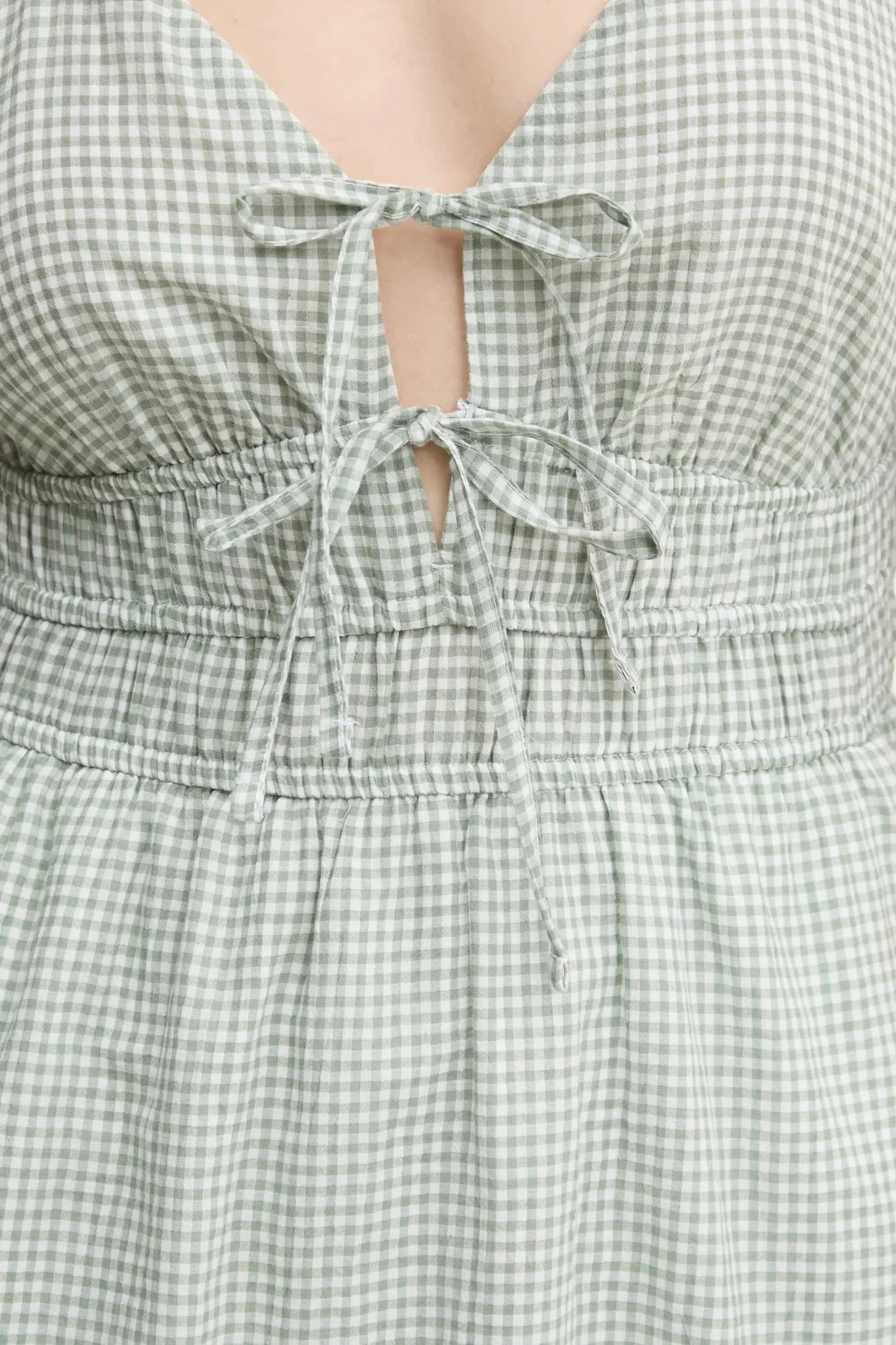 Хлопковое платье - фото 5