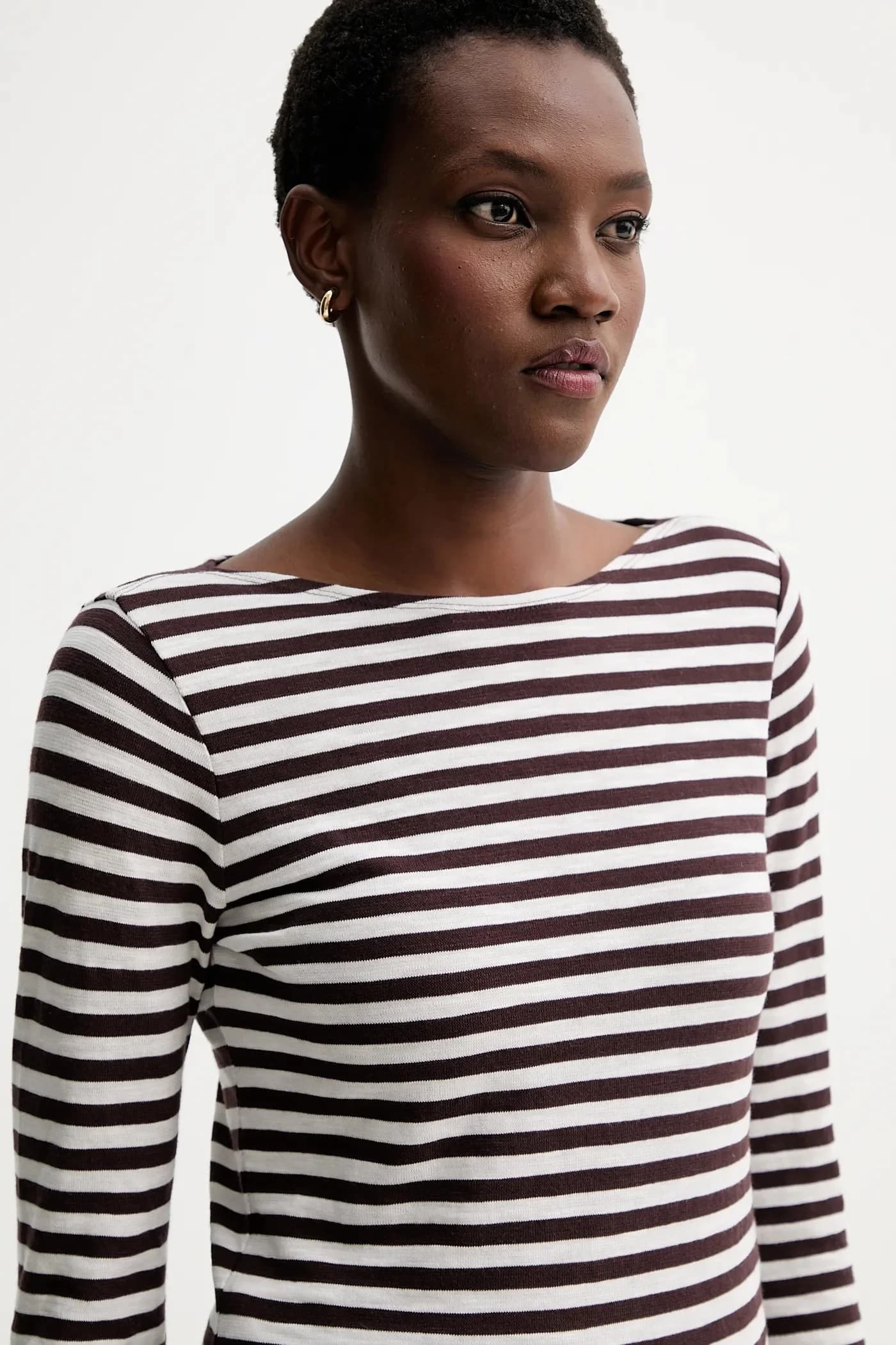 Хлопковая рубашка с длинным рукавом - фото 4