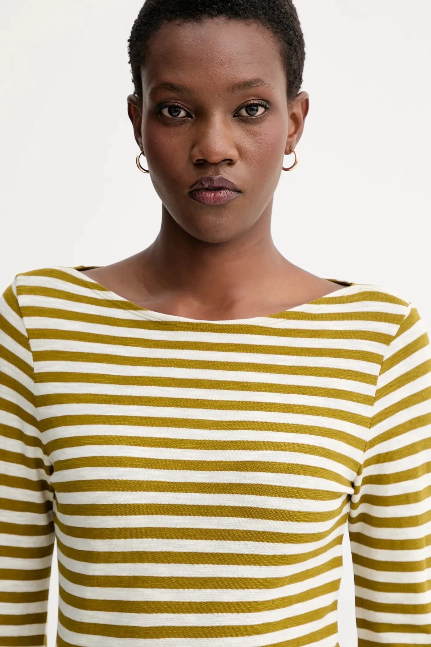 Хлопковая рубашка с длинным рукавом - фото 4