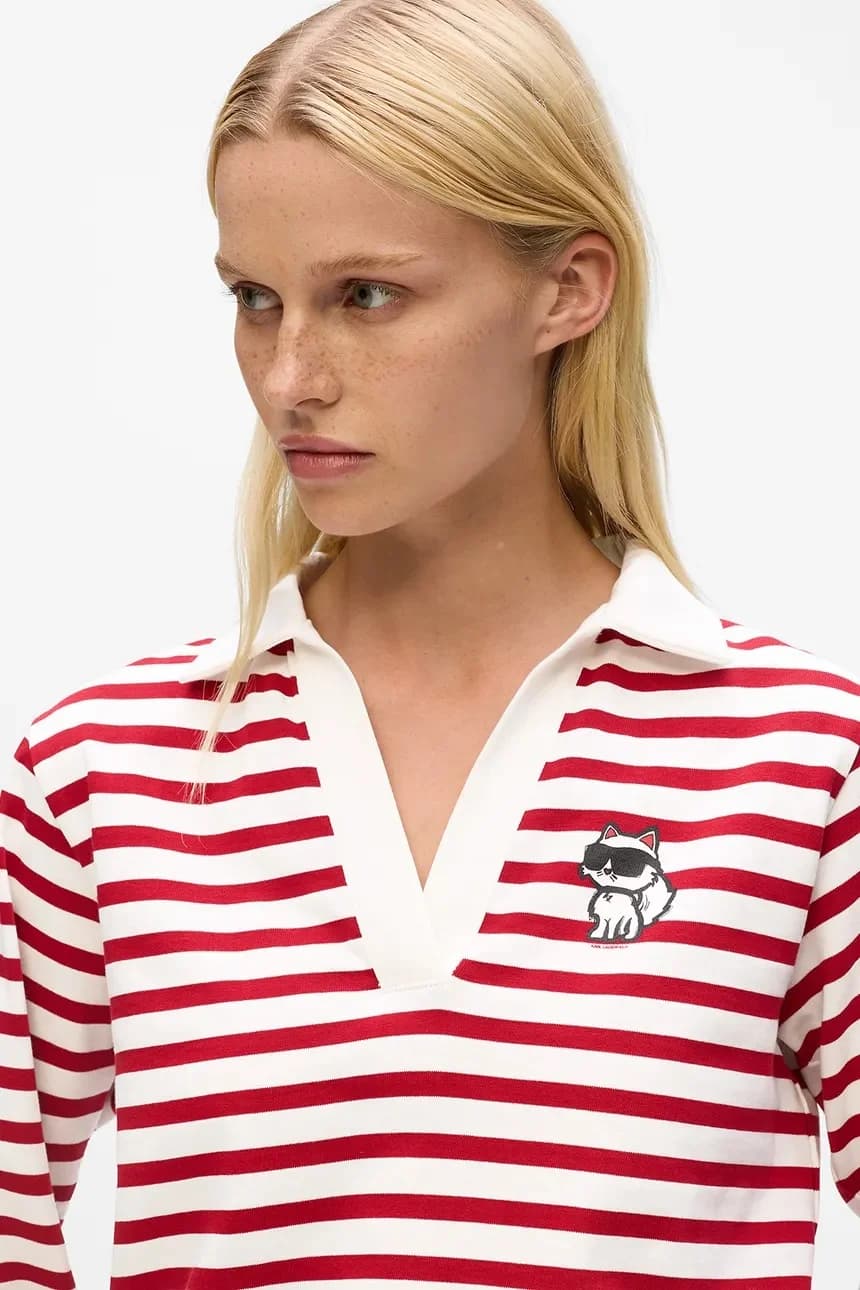 IKON хлопковая рубашка с длинными рукавами - фото 3