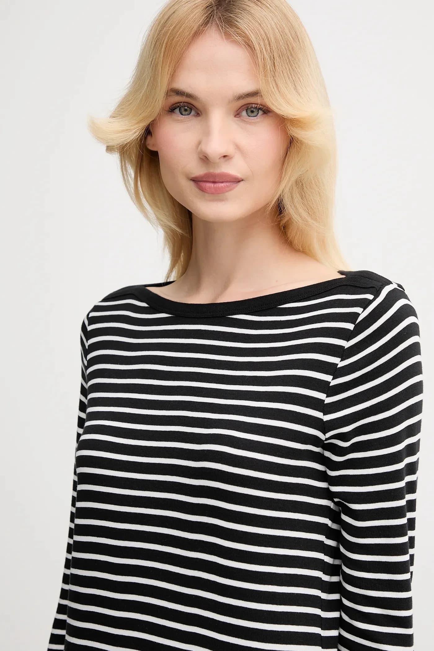 Хлопковая рубашка с длинным рукавом - фото 4