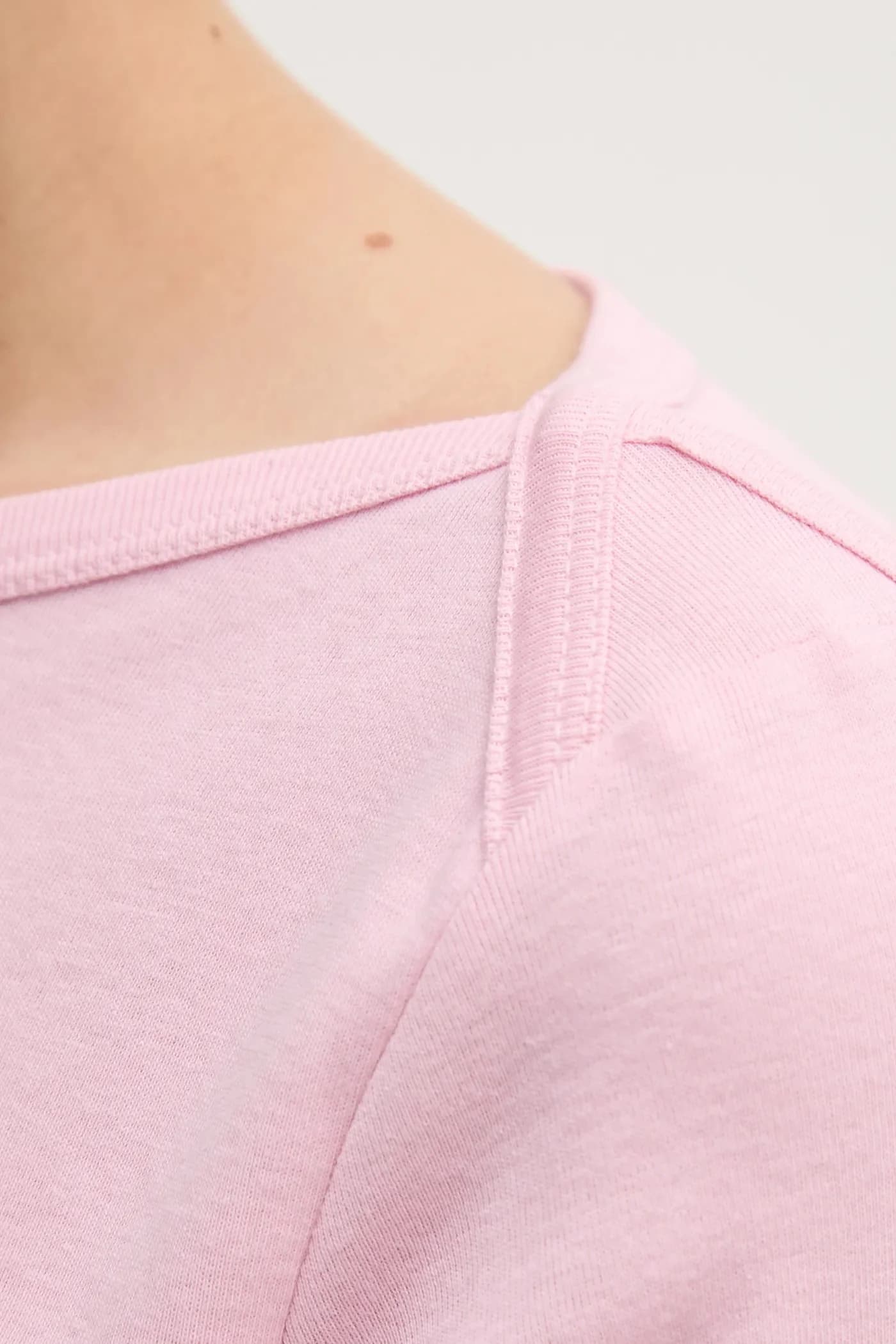 Хлопковая рубашка с длинным рукавом - фото 5