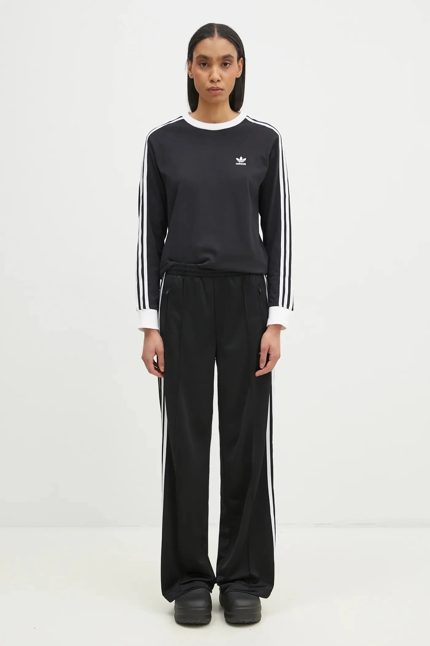 Хлопковая рубашка с длинными рукавами и 3 полосками - фото 5