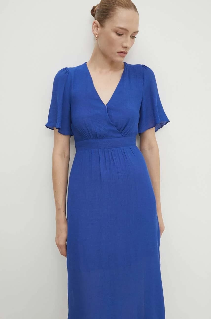 Льняное платье - фото 4