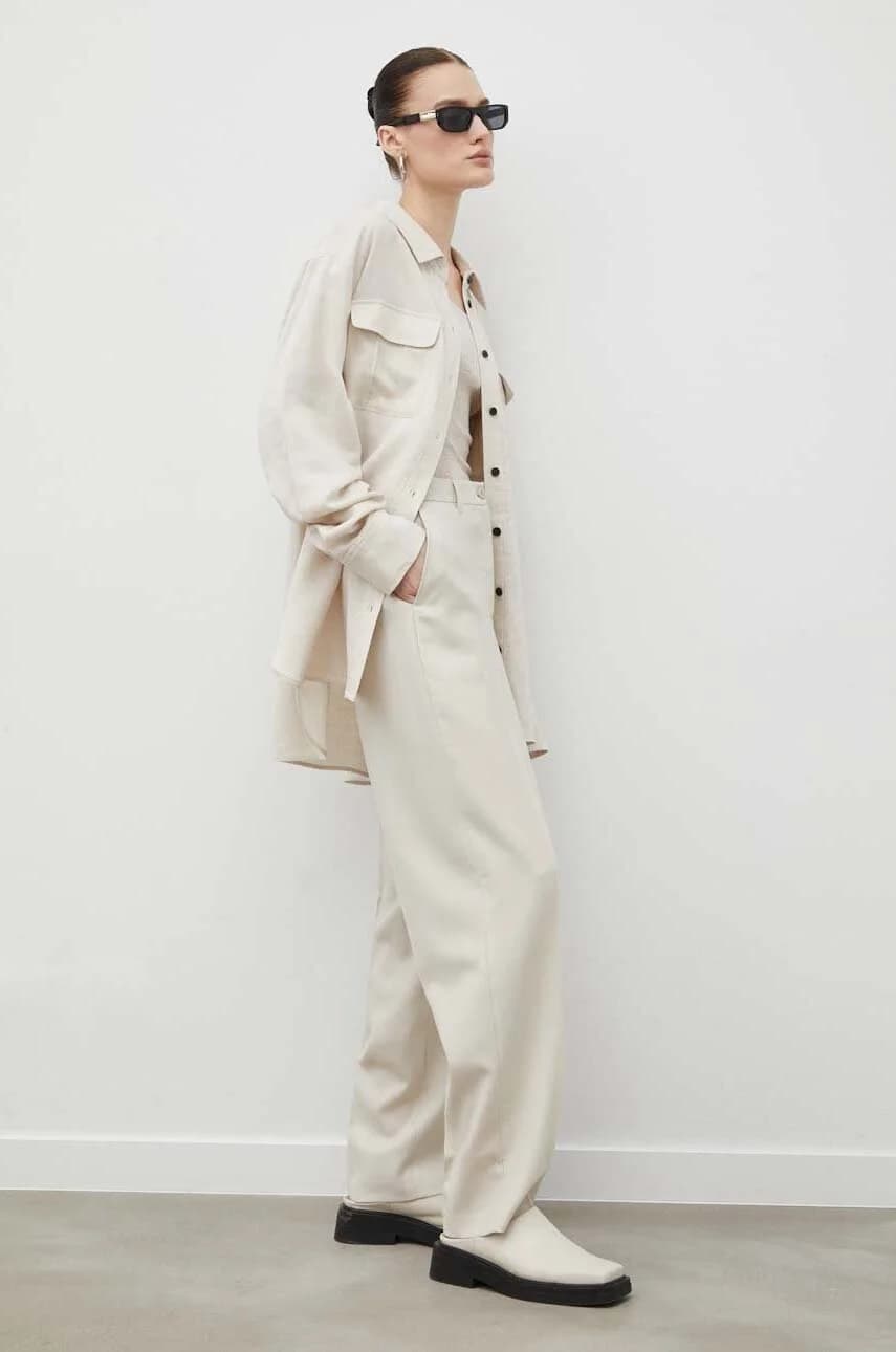 Хлопковая ФУТБОЛКА с длинными рукавами ML COL ROND - фото 2