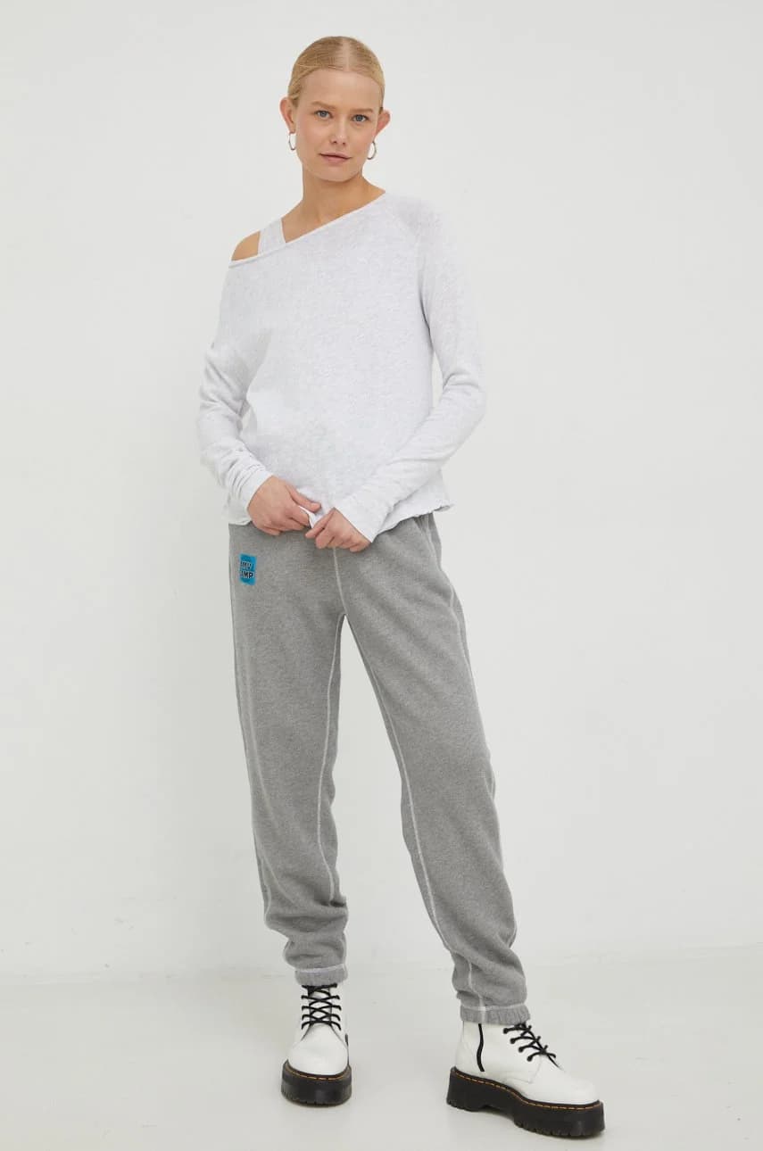 Хлопковая ФУТБОЛКА с длинными рукавами ML COL BATEAU - фото 2