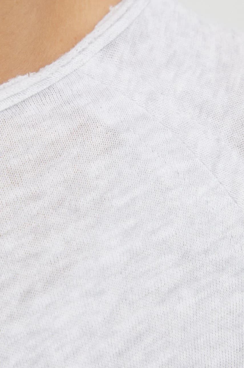 Хлопковая ФУТБОЛКА с длинными рукавами ML COL BATEAU - фото 5