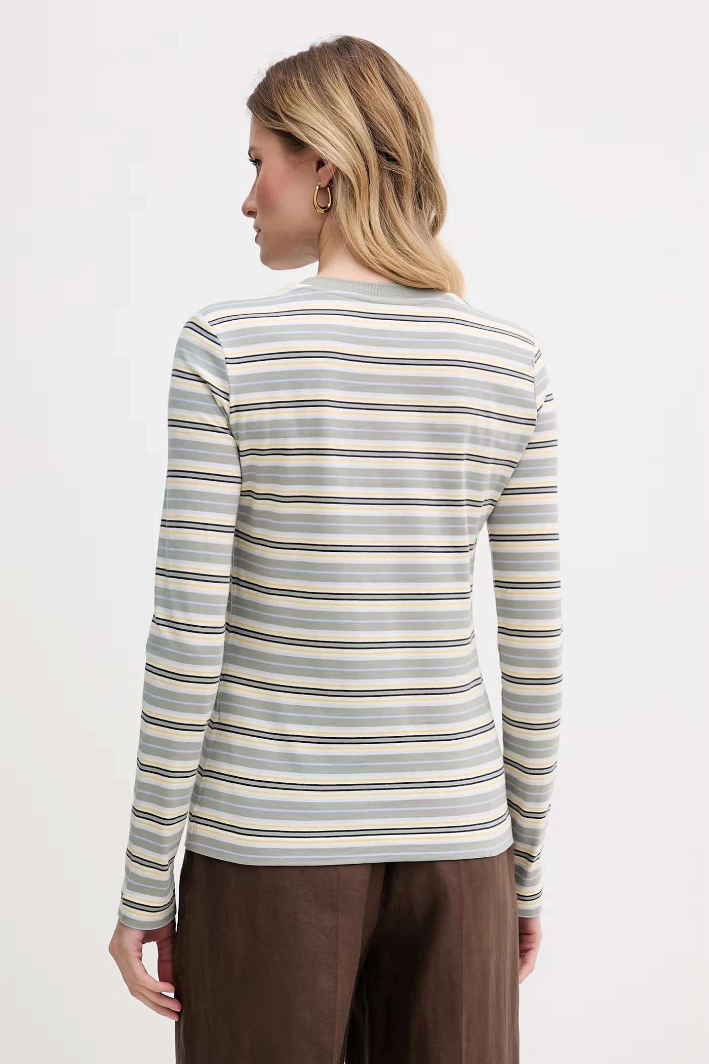 MCOMEDUSA женская хлопковая рубашка с длинными рукавами - фото 3