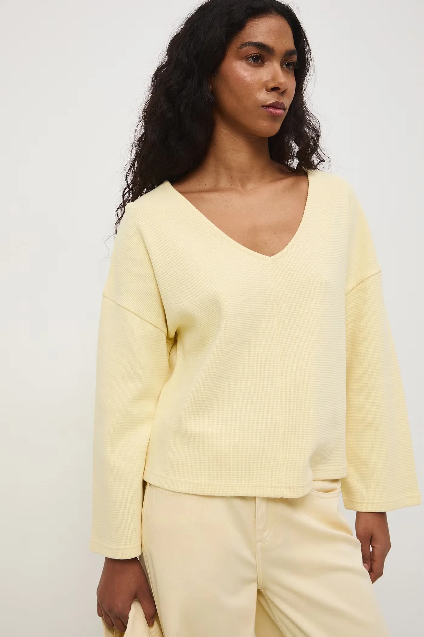 Женская хлопковая рубашка с длинным рукавом