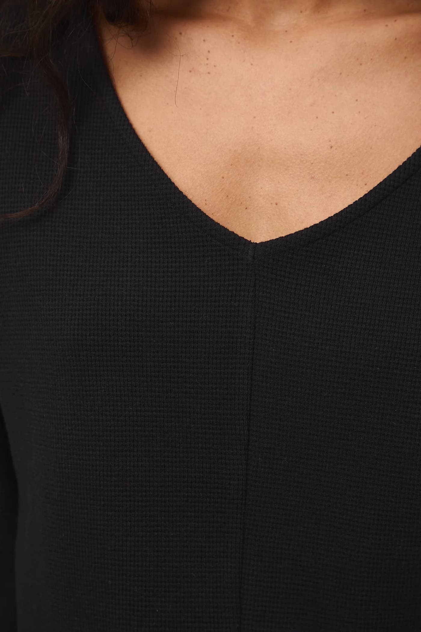 Женская хлопковая рубашка с длинным рукавом - фото 5