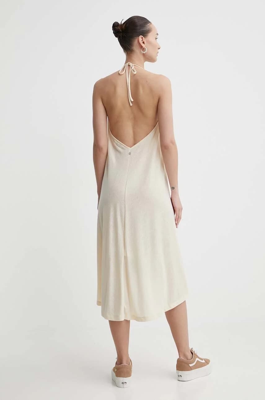 Платье из смесового льна - фото 3