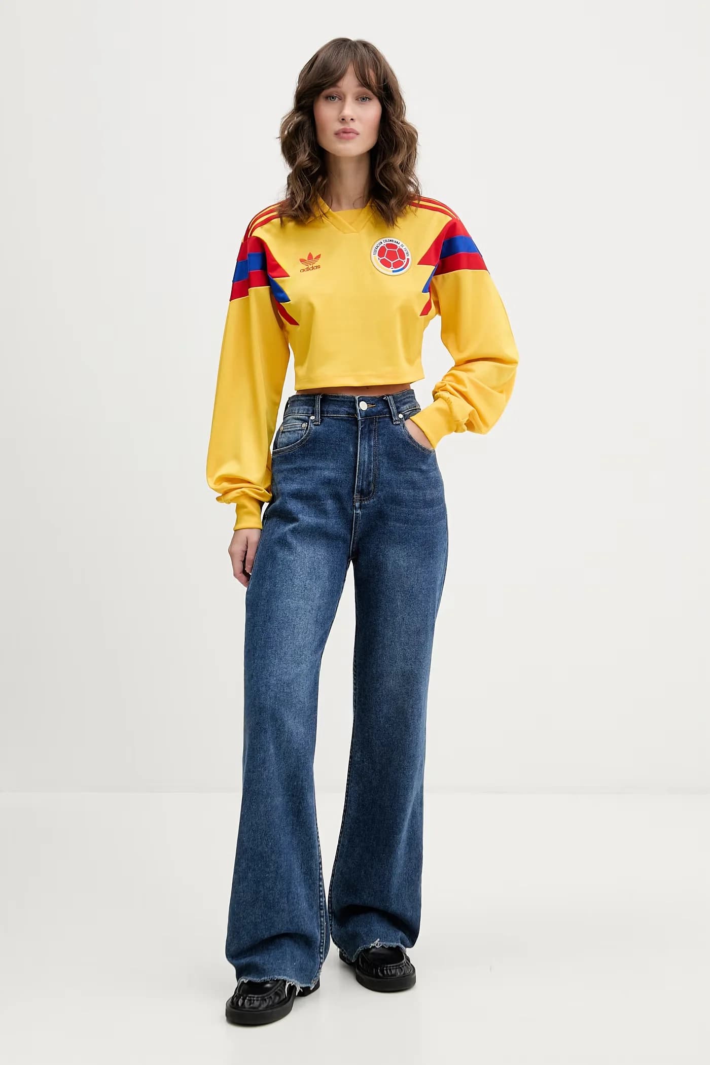 Женская рубашка с длинным рукавом из Колумбии - фото 2