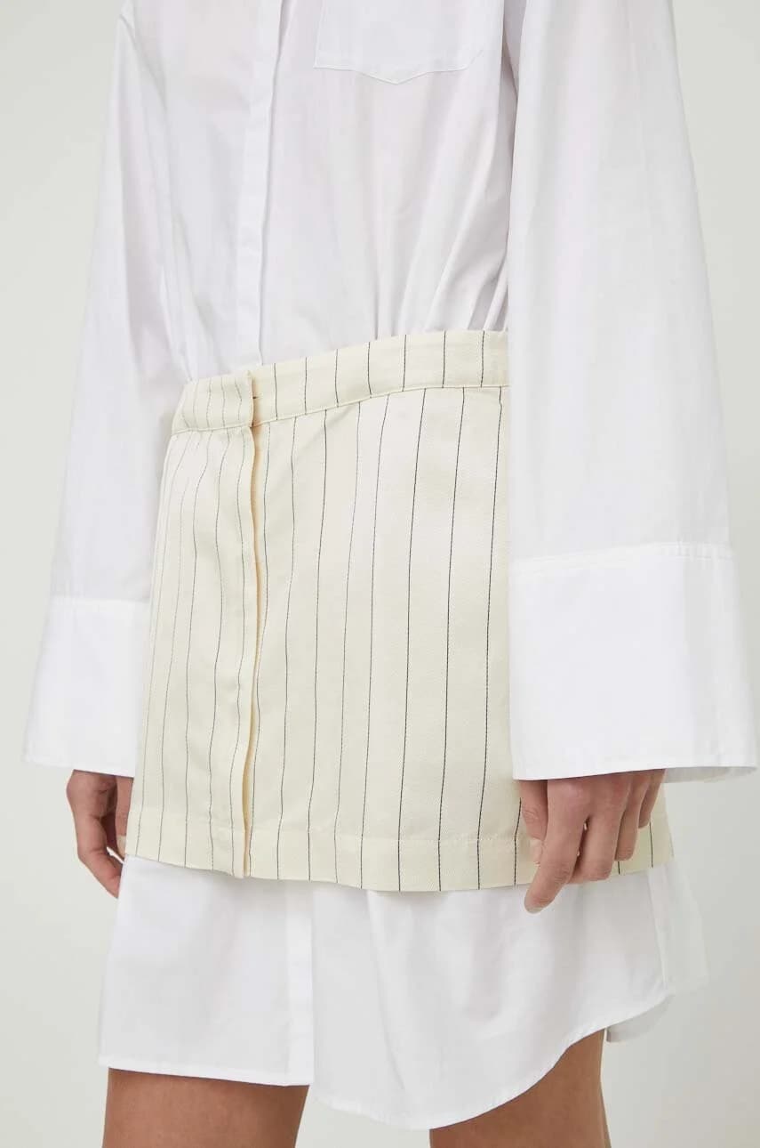 Платье из смесового льна - фото 5