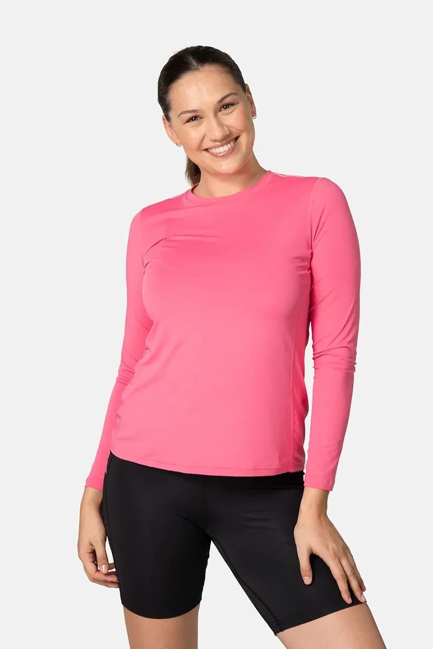 тренировочная футболка Ava с длинным рукавом