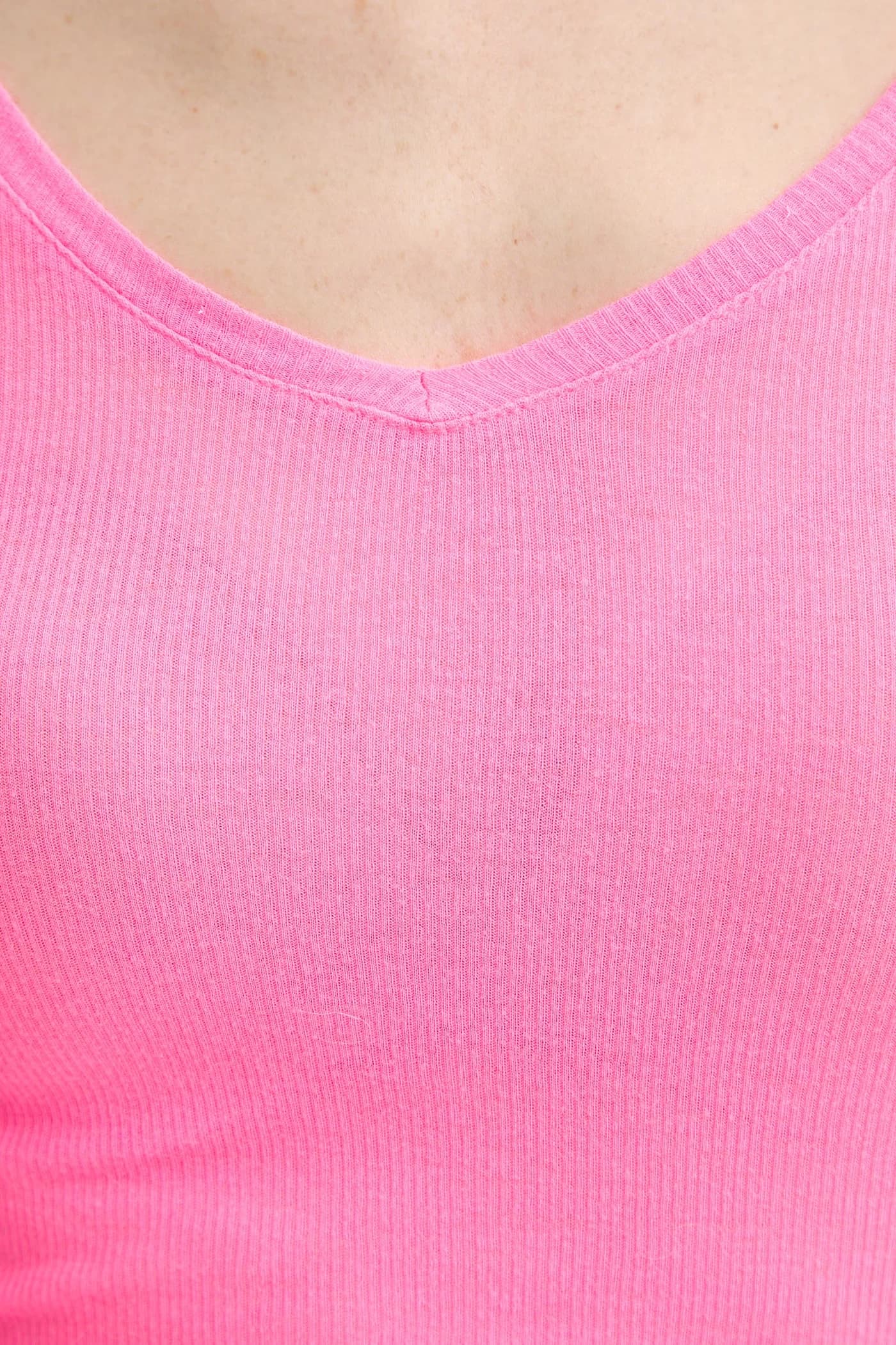 Хлопковая рубашка с длинным рукавом - фото 5