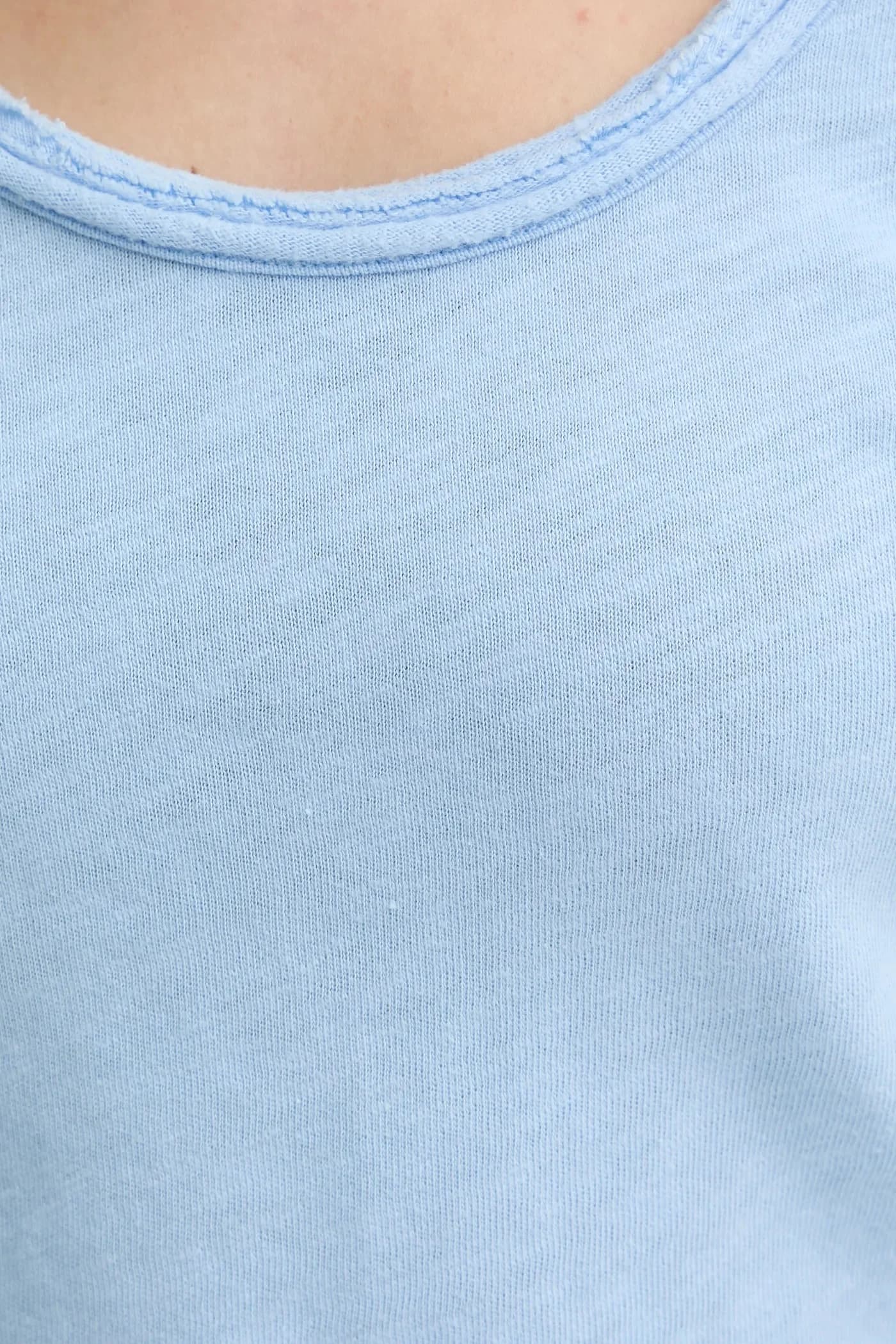 Хлопковая рубашка с длинным рукавом - фото 5