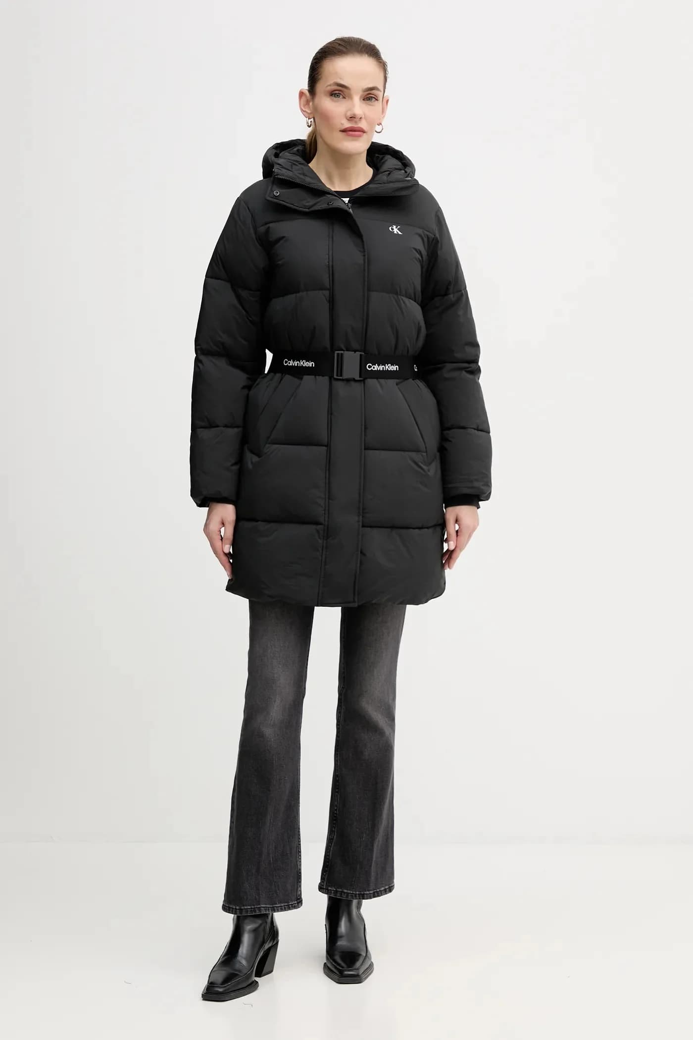 Хлопковая рубашка с длинным рукавом - фото 2