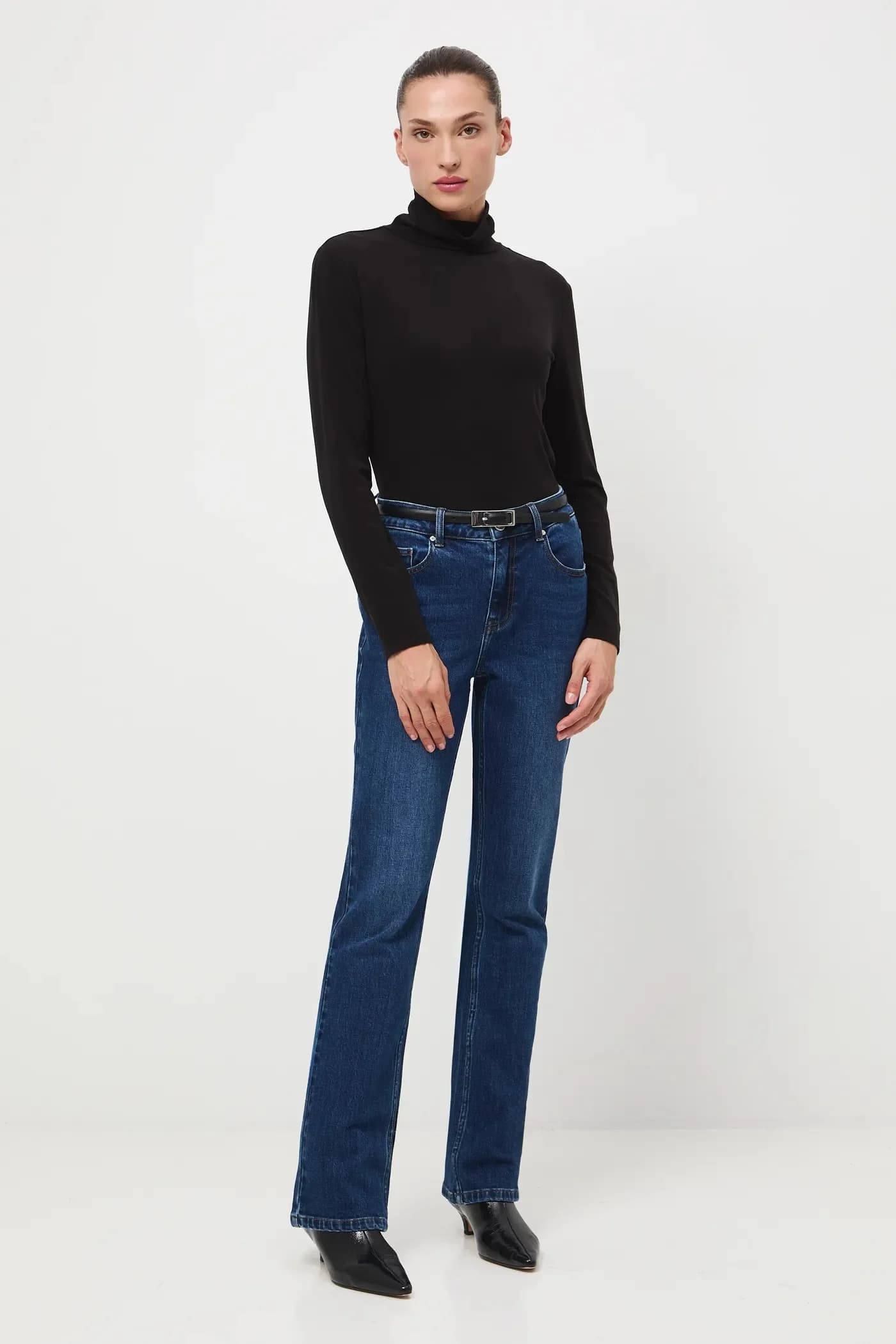 Лонгслив с шерстью